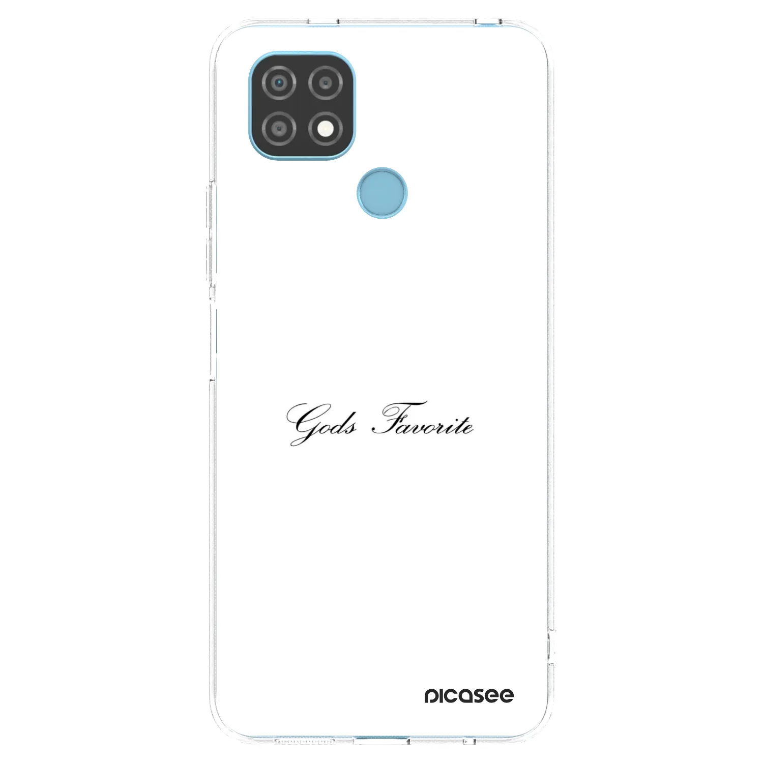 Picasee husă transparentă din silicon pentru Realme C21 - Gods Favorite