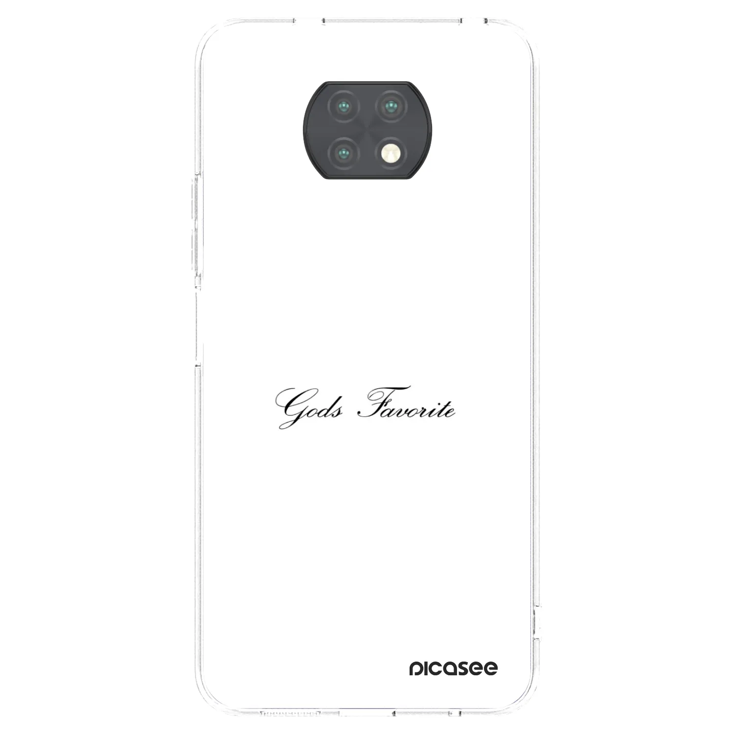 Picasee husă transparentă din silicon pentru Xiaomi Redmi Note 9T - Gods Favorite