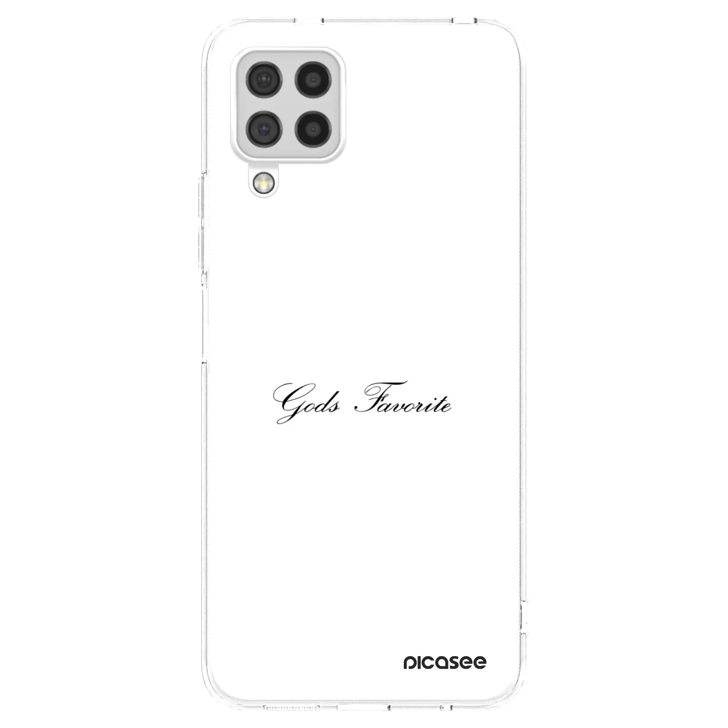 Picasee husă transparentă din silicon pentru Samsung Galaxy A22 A225F 4G - Gods Favorite