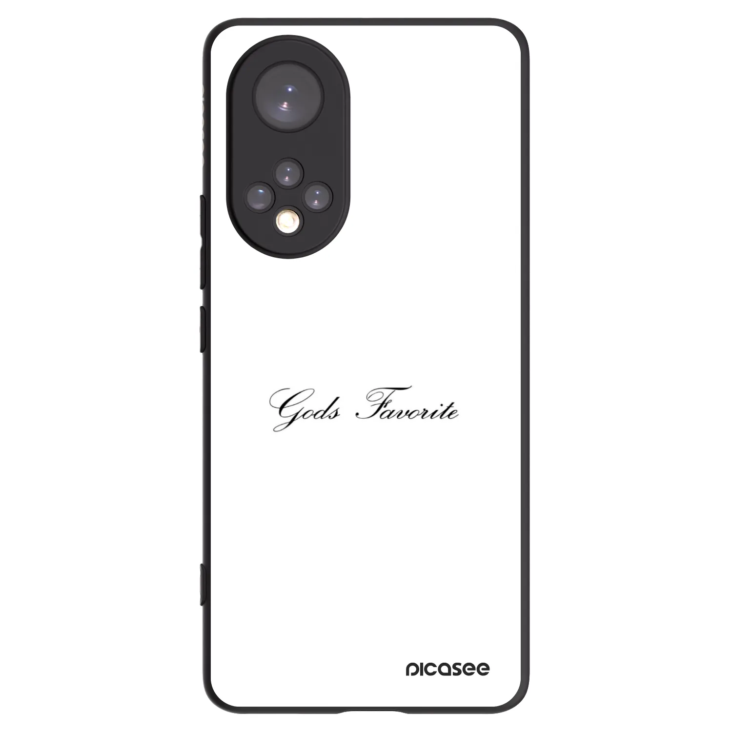 Picasee husă neagră din silicon pentru Huawei Nova 9 - Gods Favorite