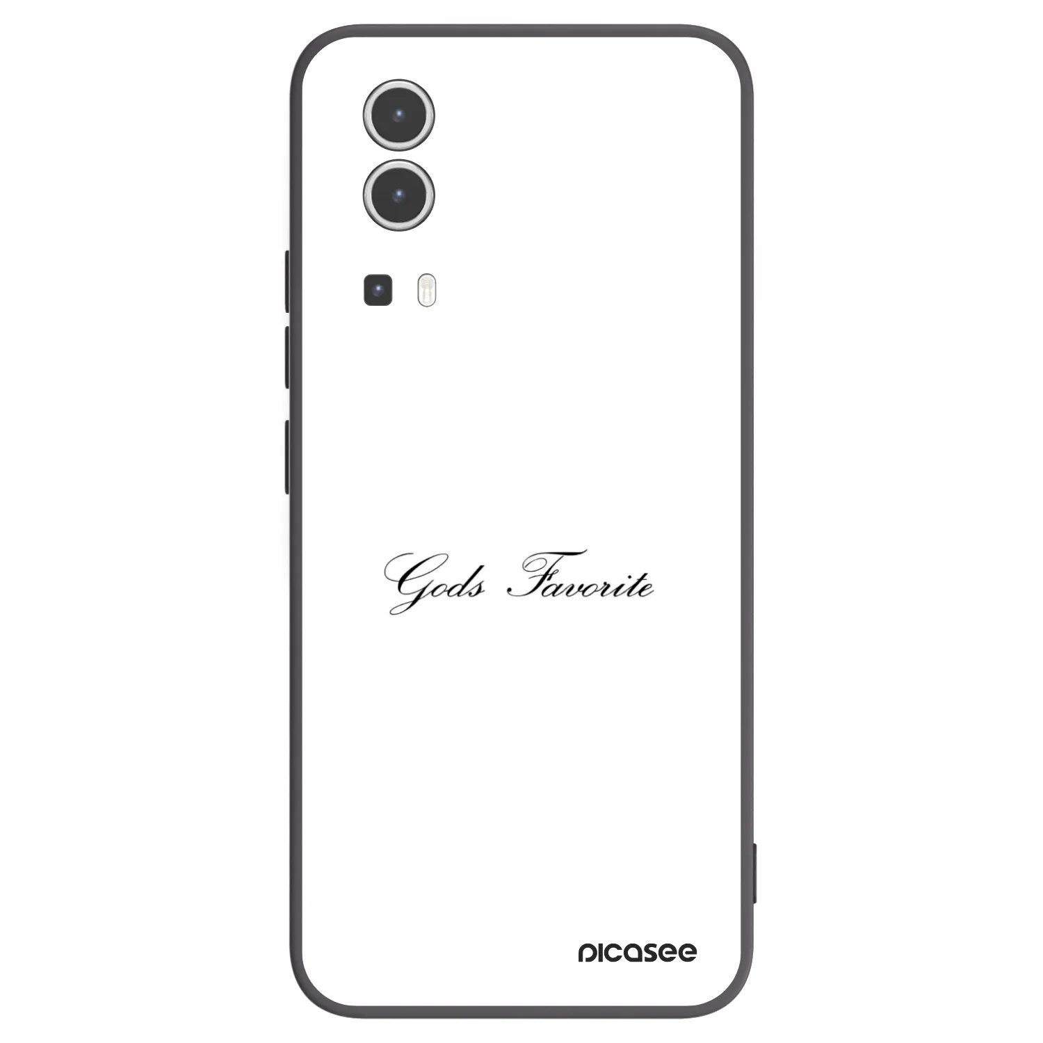 Picasee husă neagră din silicon pentru Vivo Y72 5G - Gods Favorite