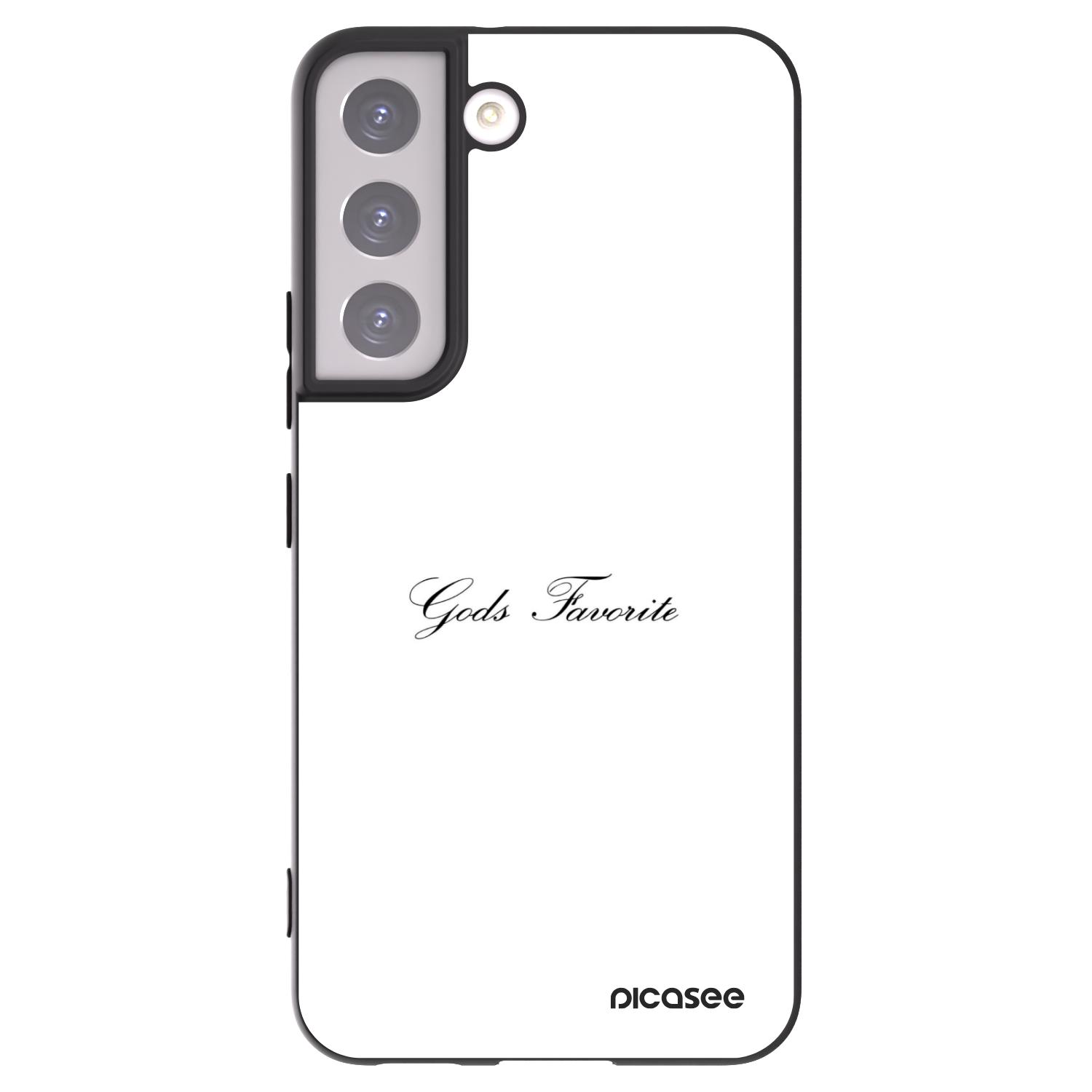 Picasee husă neagră din silicon pentru Samsung Galaxy S22 5G - Gods Favorite