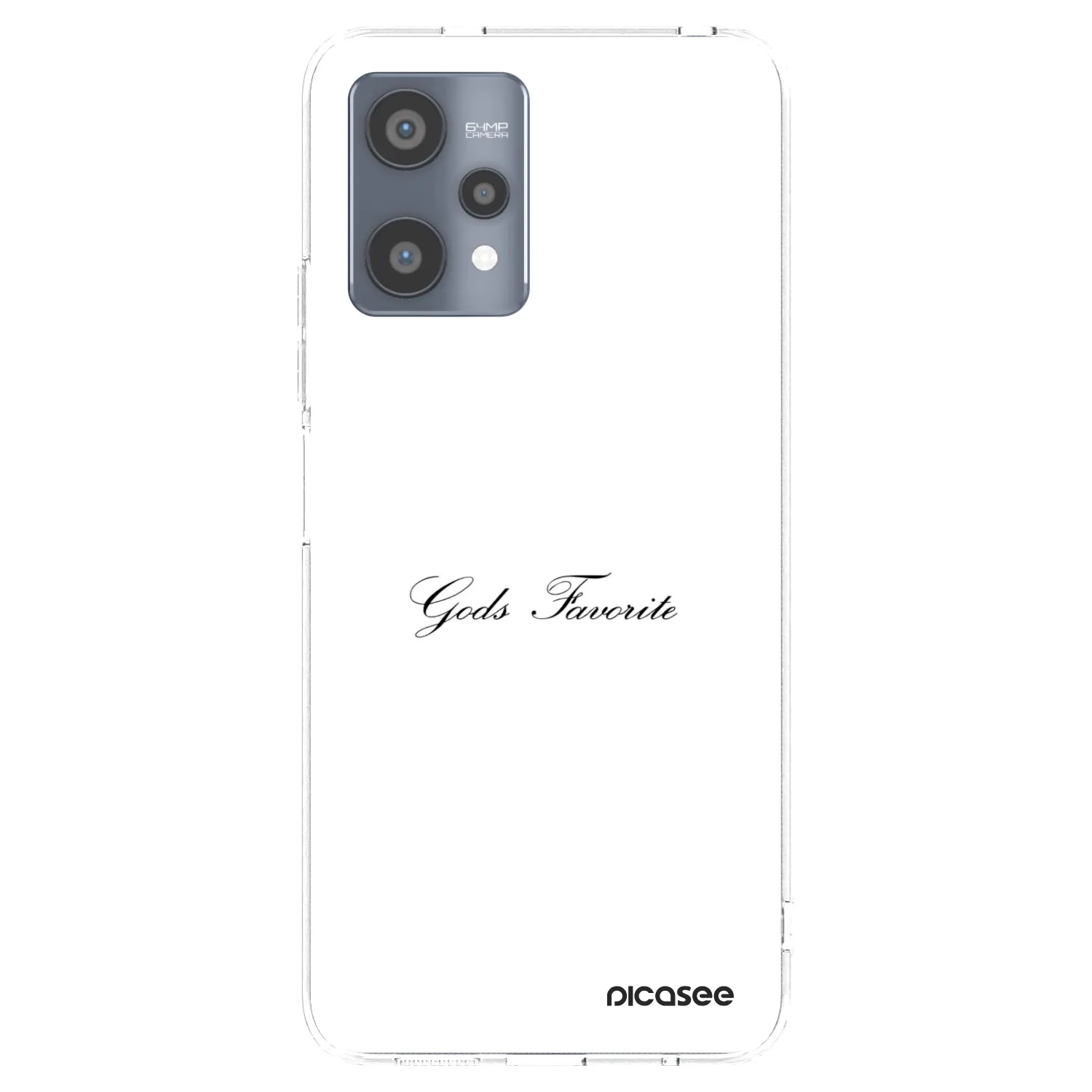 Picasee husă transparentă din silicon pentru Realme 9 Pro 5G - Gods Favorite