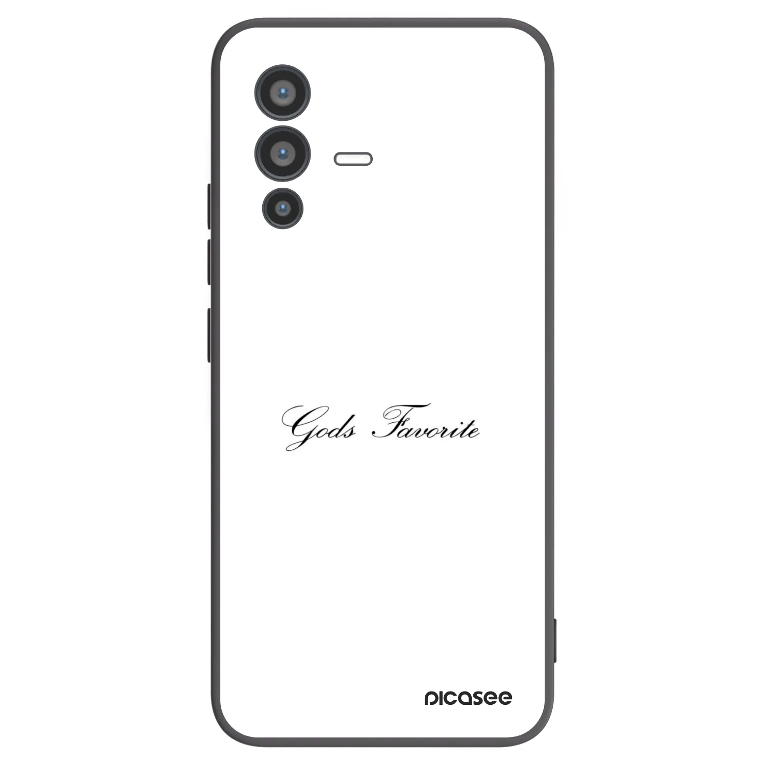 Picasee husă neagră din silicon pentru Vivo V23 5G - Gods Favorite