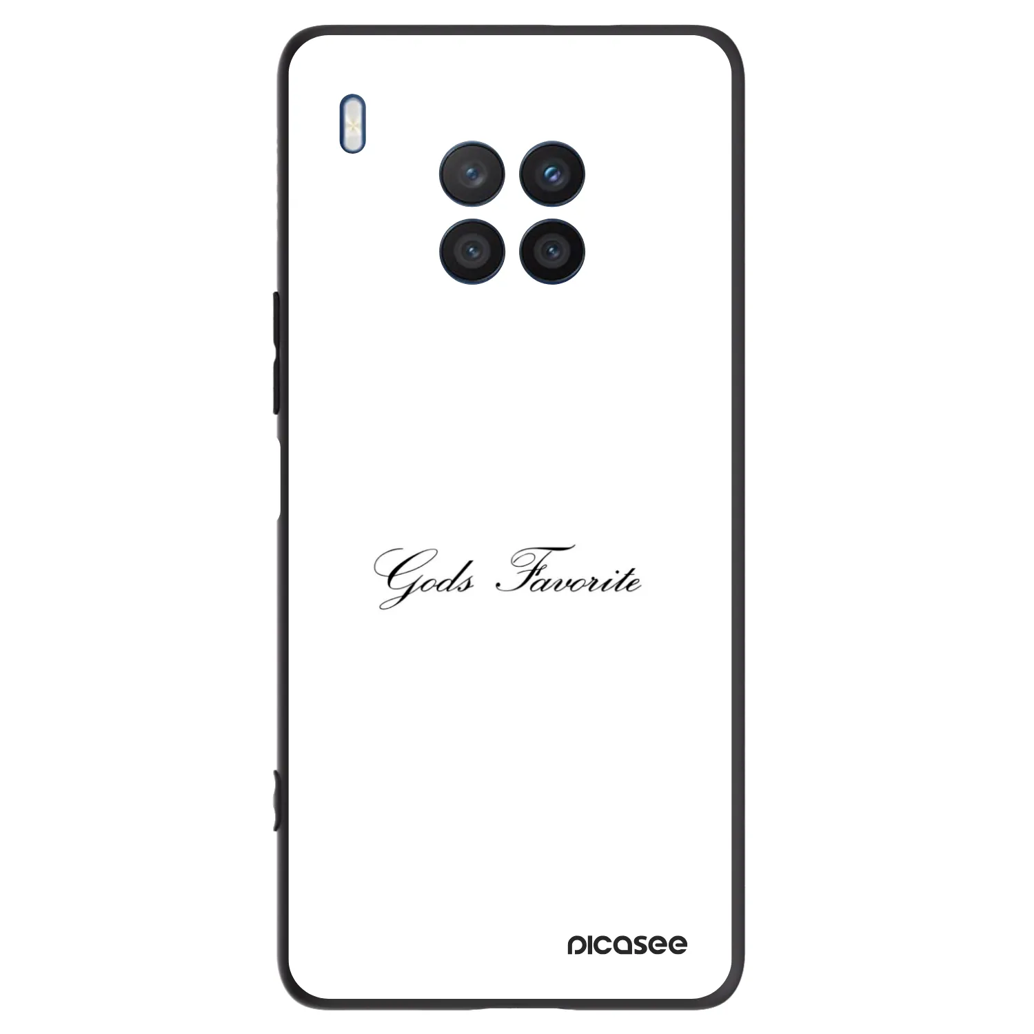Picasee husă neagră din silicon pentru Honor 50 Lite - Gods Favorite