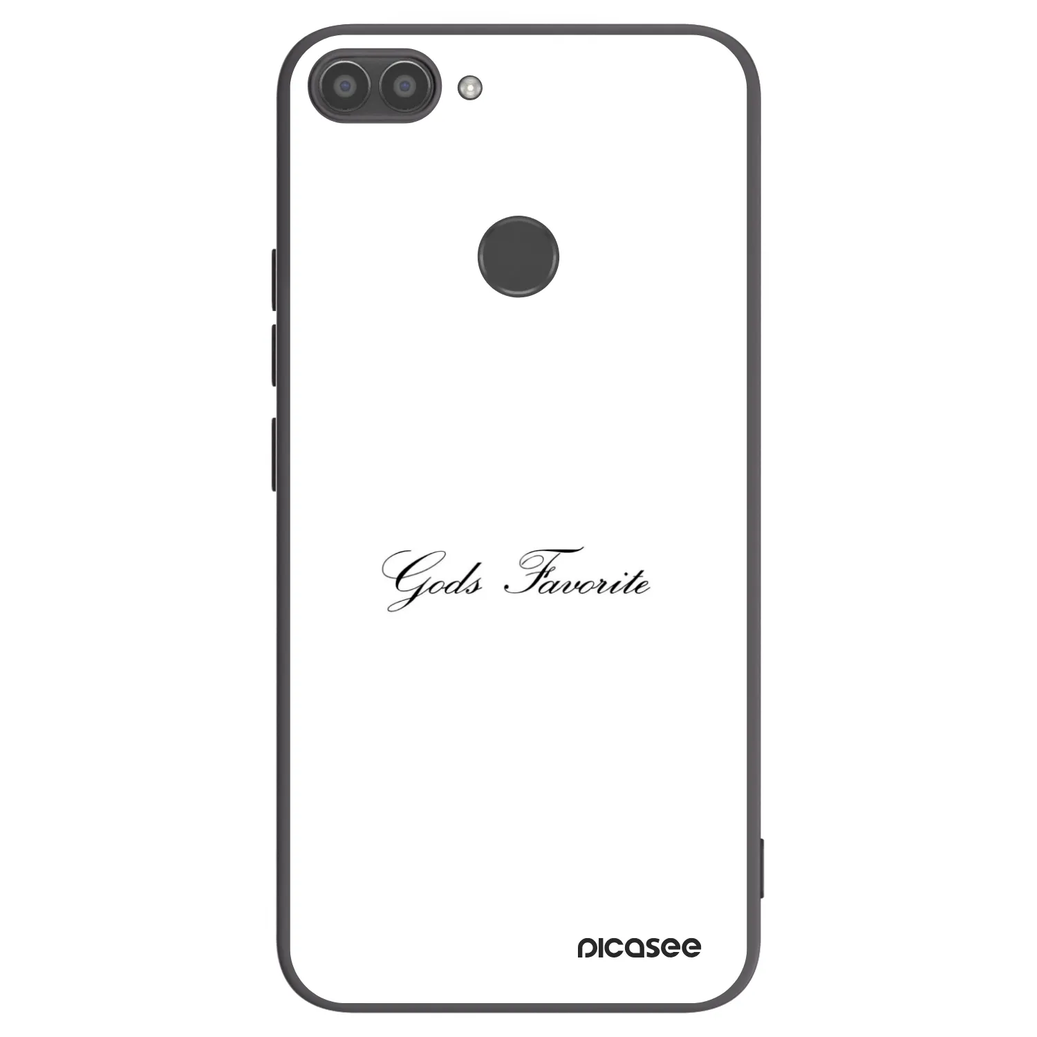 Picasee husă neagră din silicon pentru Huawei P Smart - Gods Favorite