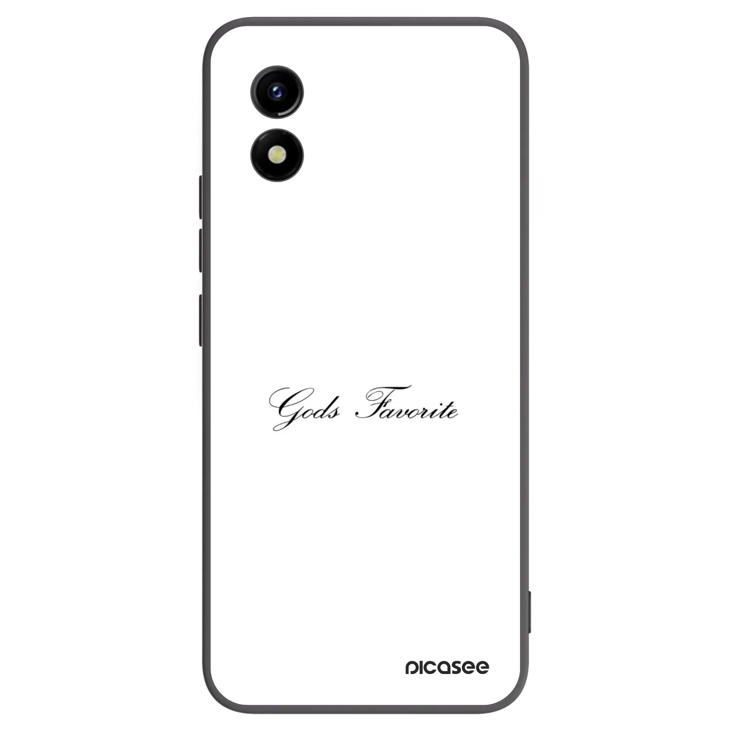 Picasee husă neagră din silicon pentru Vivo Y01 - Gods Favorite