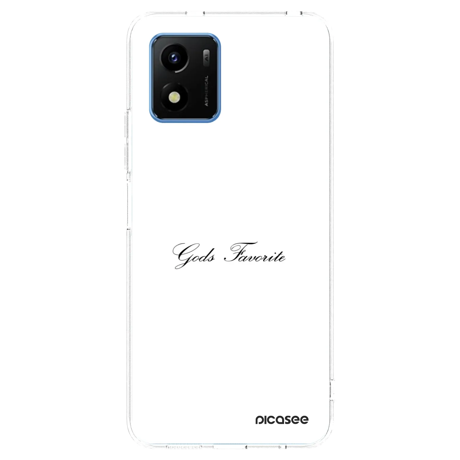 Picasee husă transparentă din silicon pentru Vivo Y01 - Gods Favorite