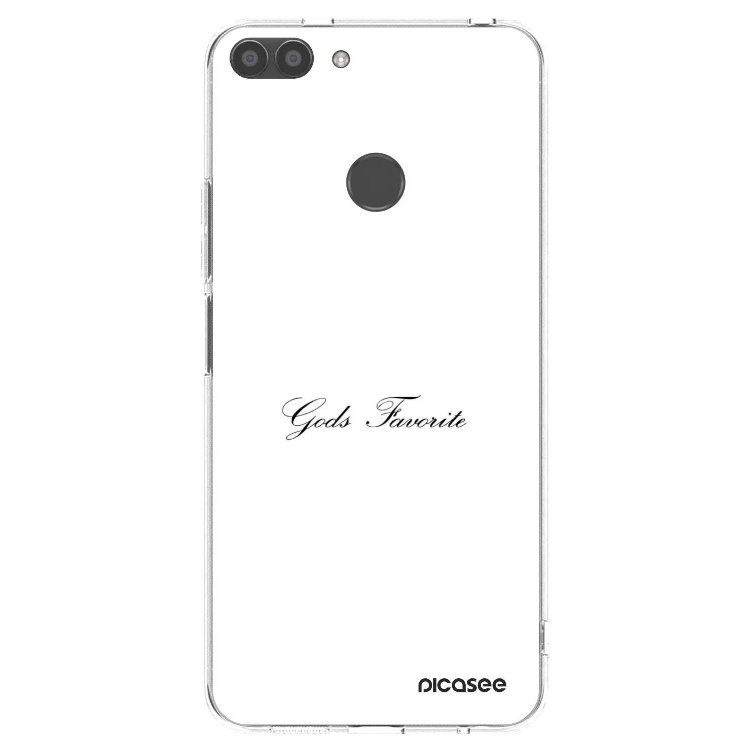 Picasee husă transparentă din silicon pentru Huawei P Smart - Gods Favorite
