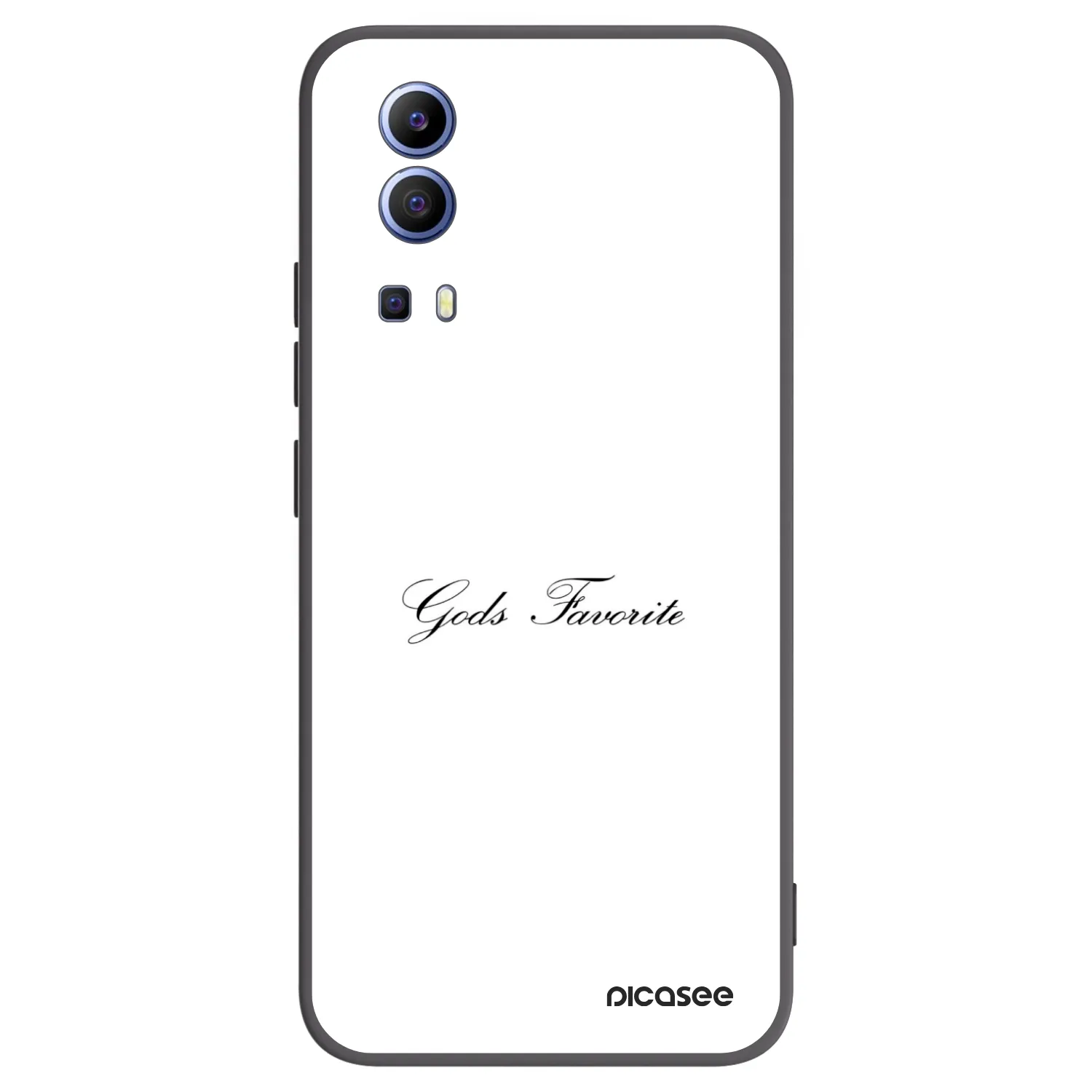 Picasee husă neagră din silicon pentru Vivo Y52 5G - Gods Favorite