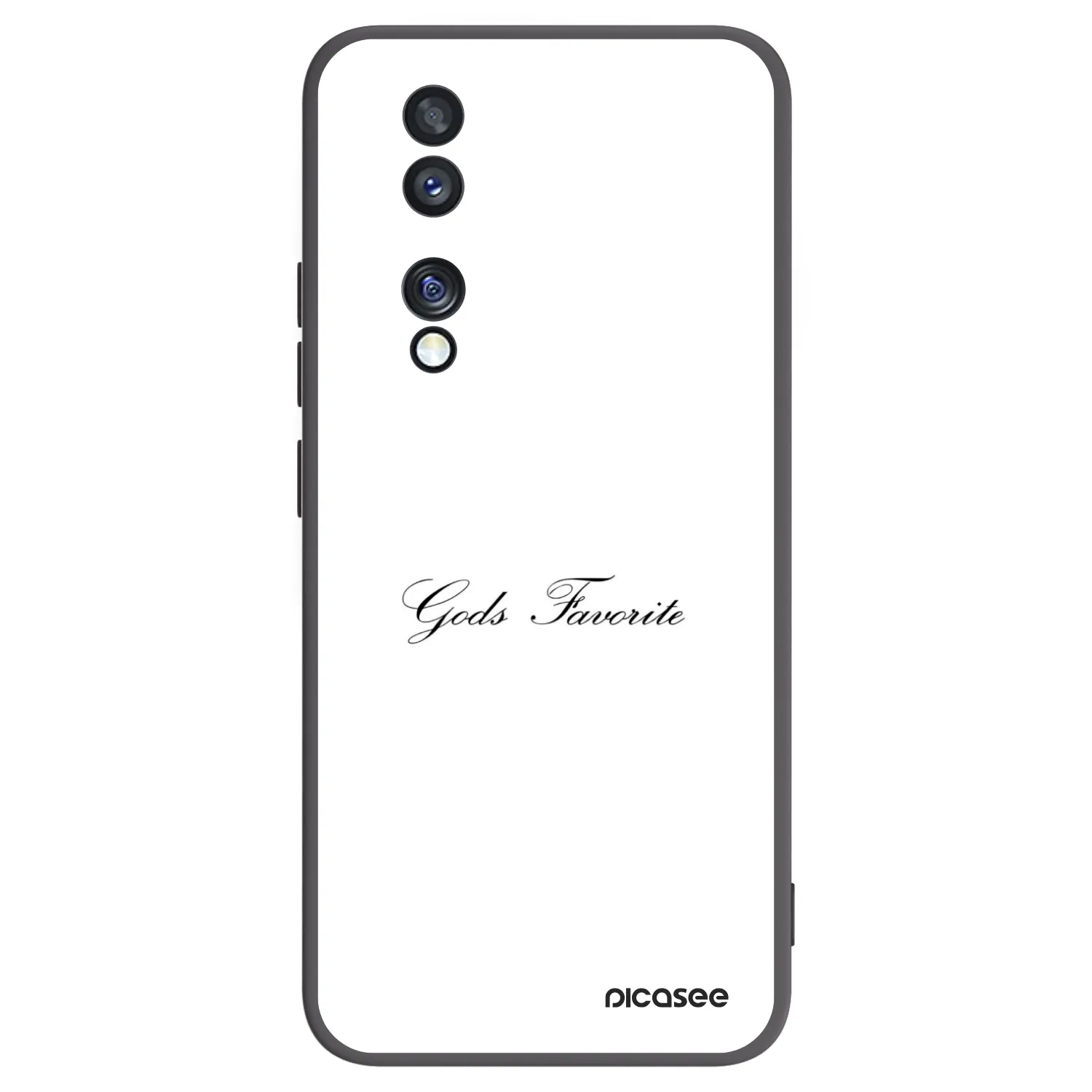 Picasee husă neagră din silicon pentru Honor 70 - Gods Favorite