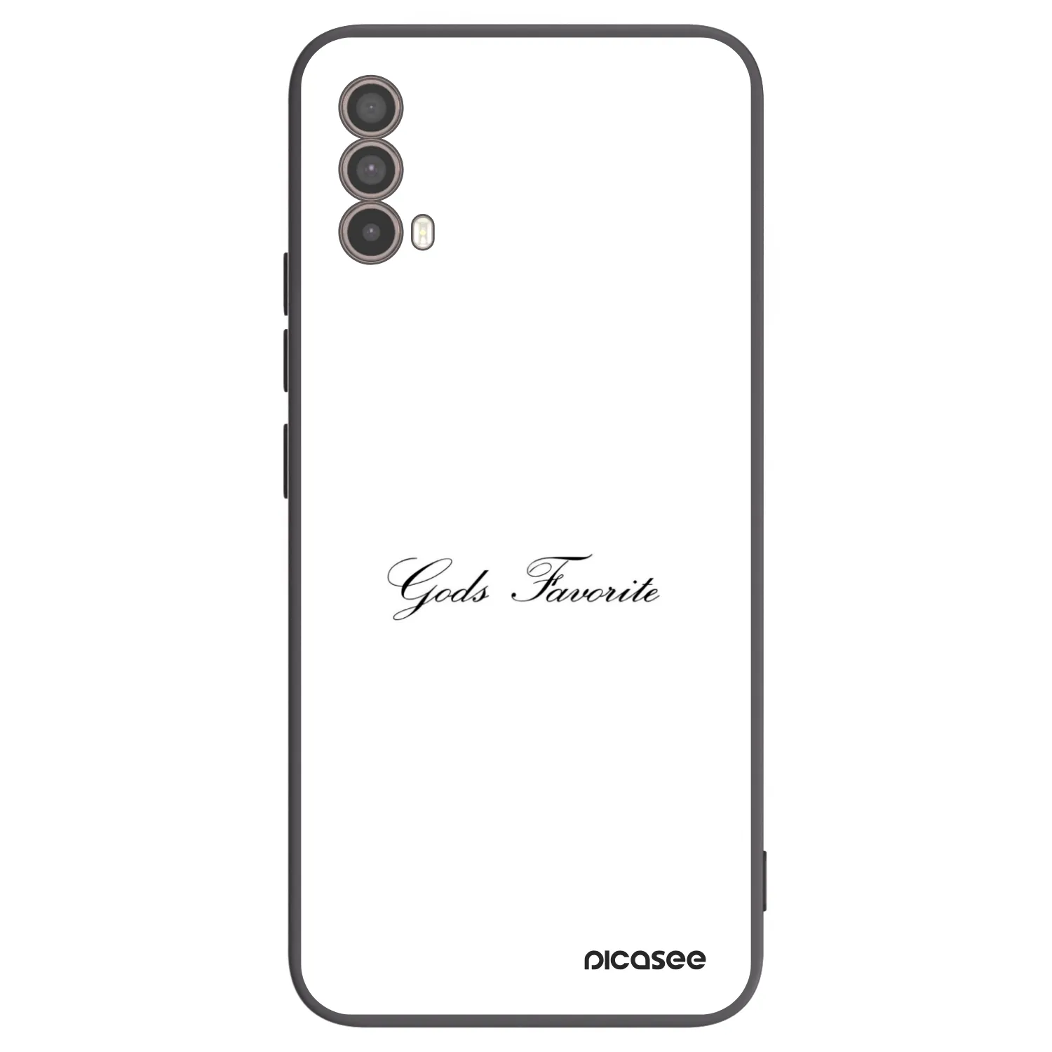 Picasee husă neagră din silicon pentru Motorola Moto E40 - Gods Favorite