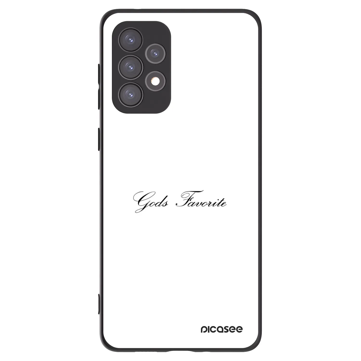 Picasee husă neagră din silicon pentru Samsung Galaxy A73 5G - Gods Favorite