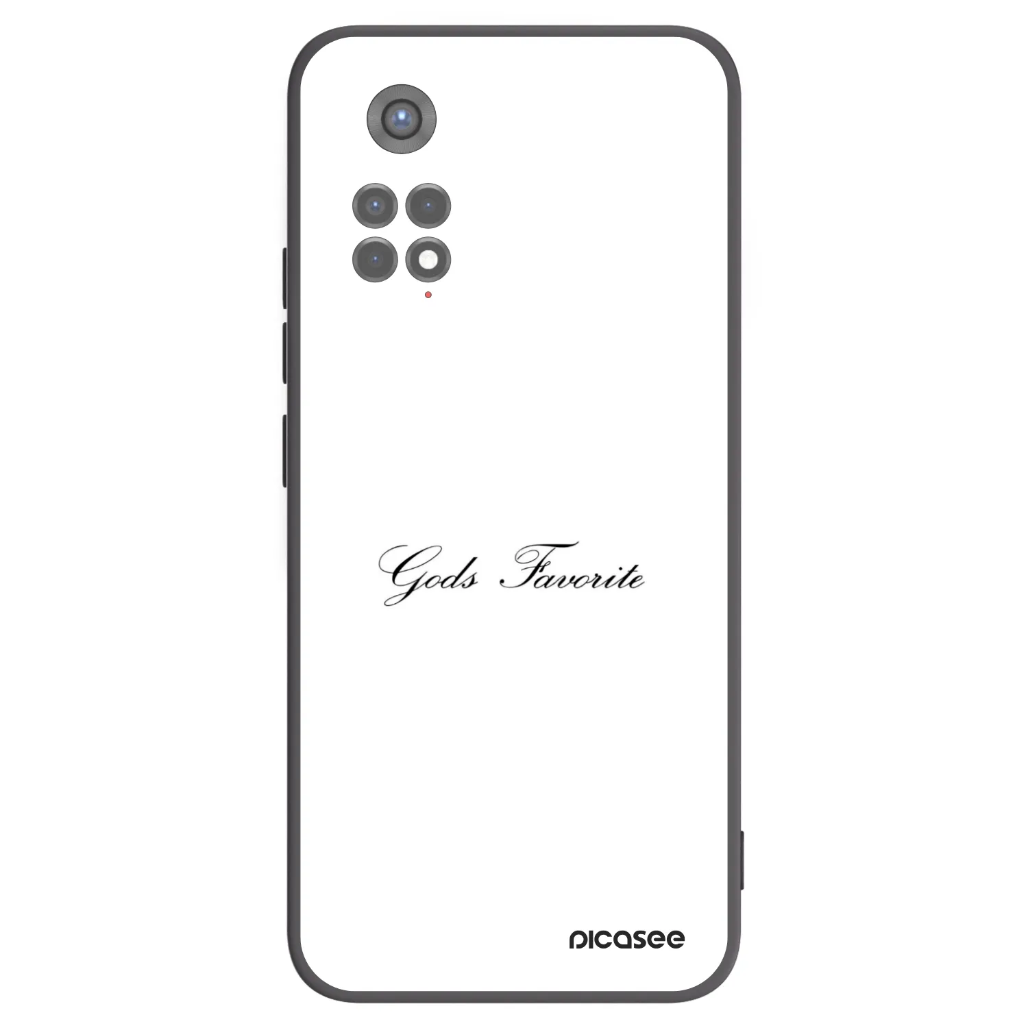 Picasee husă neagră din silicon pentru Xiaomi Redmi Note 11S 5G - Gods Favorite