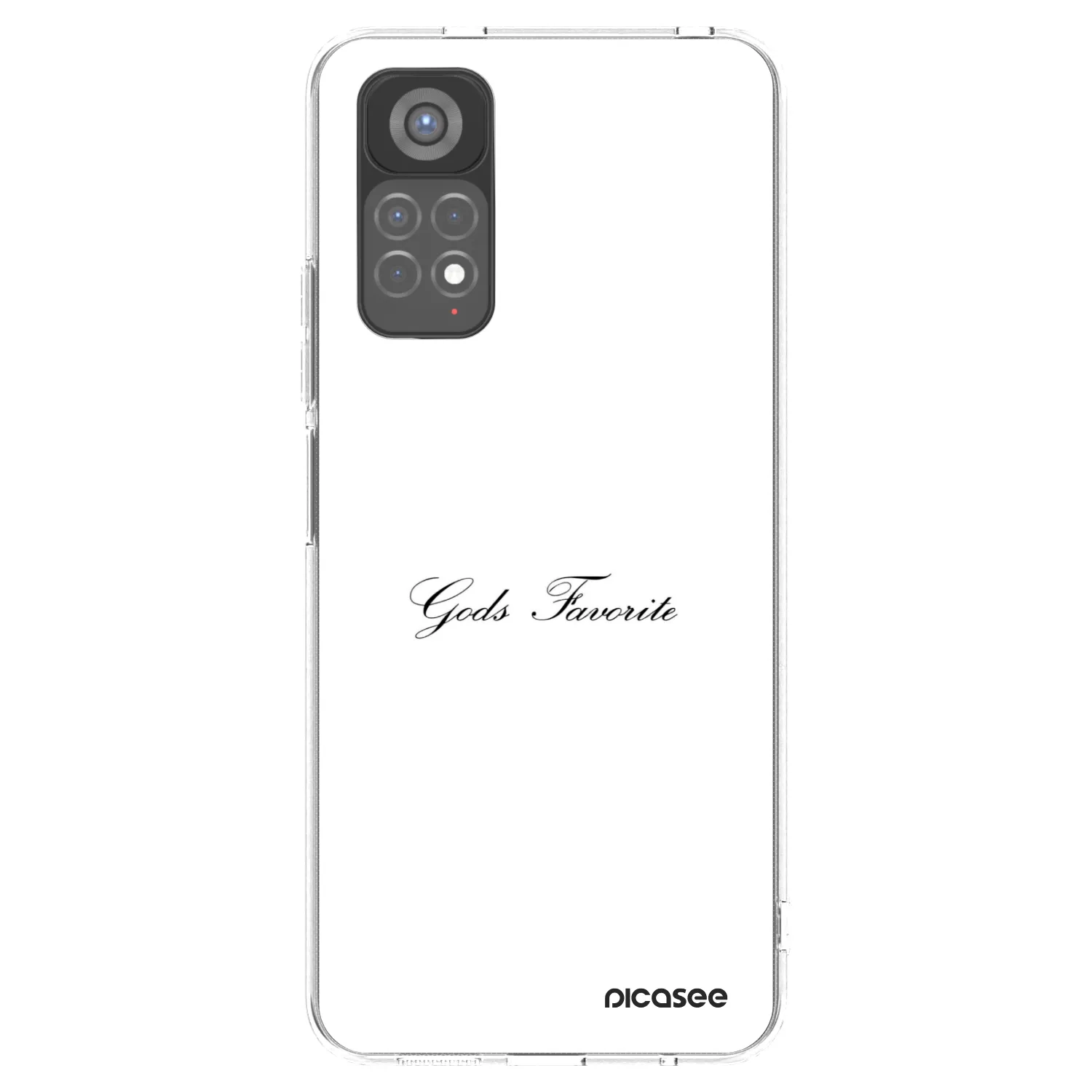 Picasee husă transparentă din silicon pentru Xiaomi Redmi Note 11S 5G - Gods Favorite