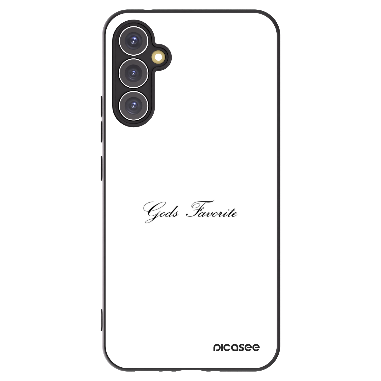 Picasee husă neagră din silicon pentru Samsung Galaxy A34 5G A346B - Gods Favorite