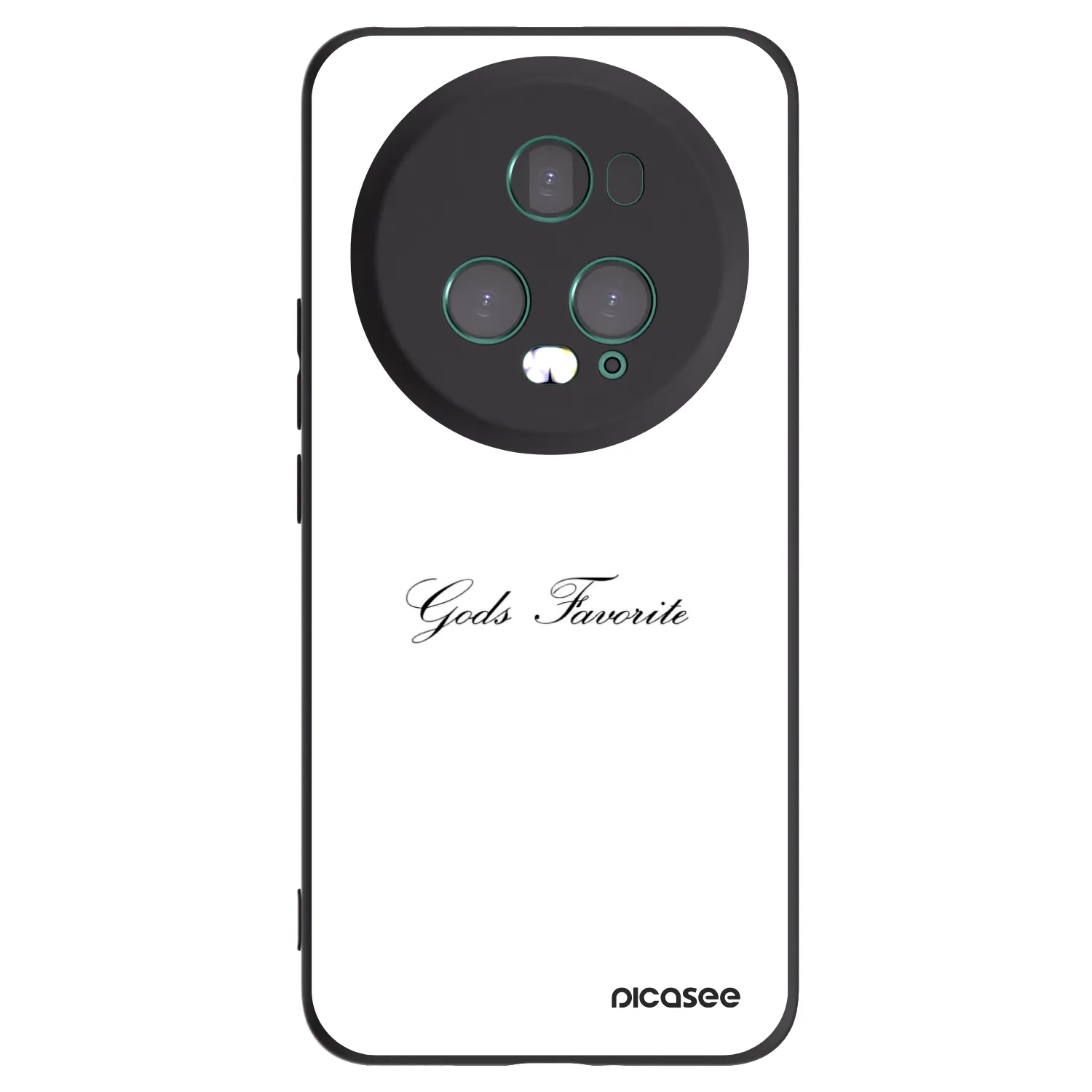 Picasee husă neagră din silicon pentru Honor Magic5 Pro - Gods Favorite