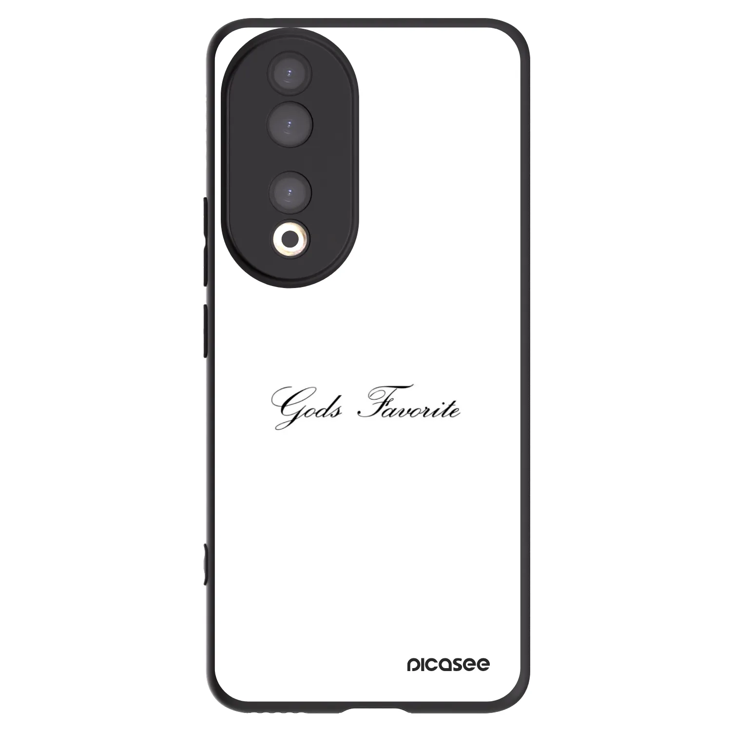 Picasee husă neagră din silicon pentru Honor 90 5G - Gods Favorite