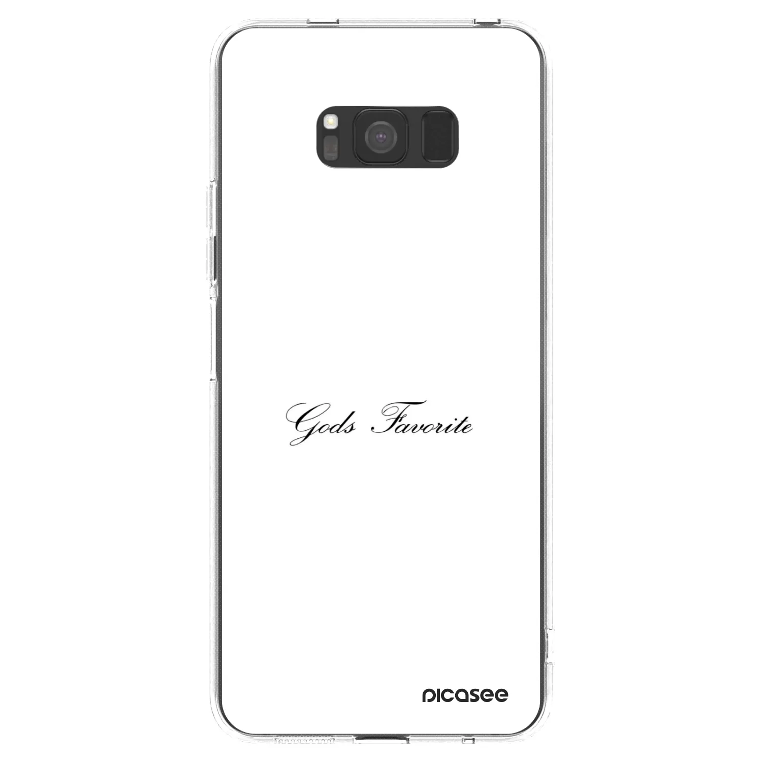 Picasee husă transparentă din silicon pentru Samsung Galaxy S8 G950F - Gods Favorite