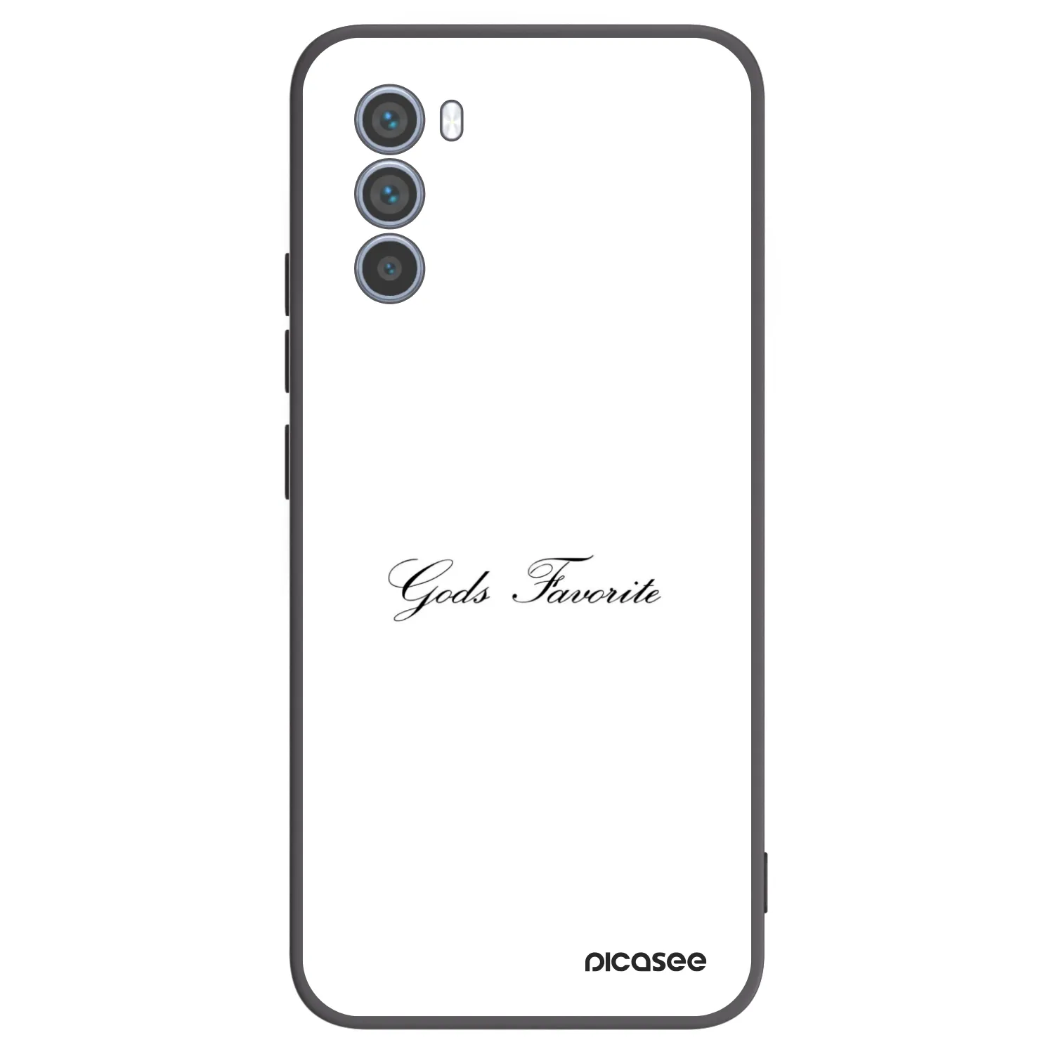 Picasee husă neagră din silicon pentru Motorola Moto G62 - Gods Favorite