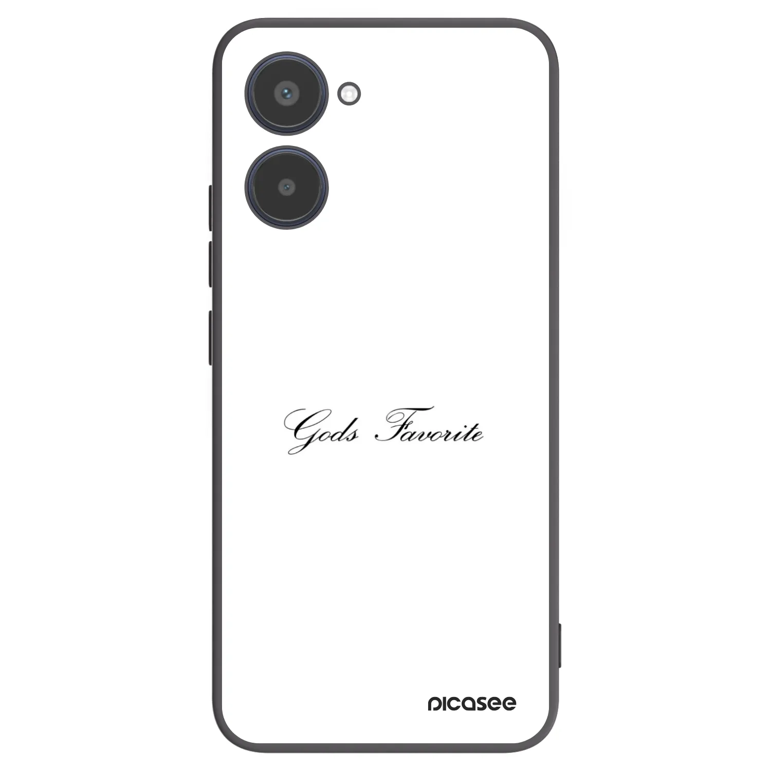 Picasee husă neagră din silicon pentru Realme 10 4G - Gods Favorite