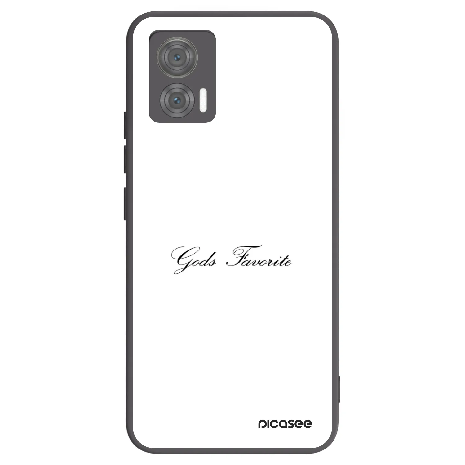 Picasee husă neagră din silicon pentru Motorola Edge 30 Neo - Gods Favorite