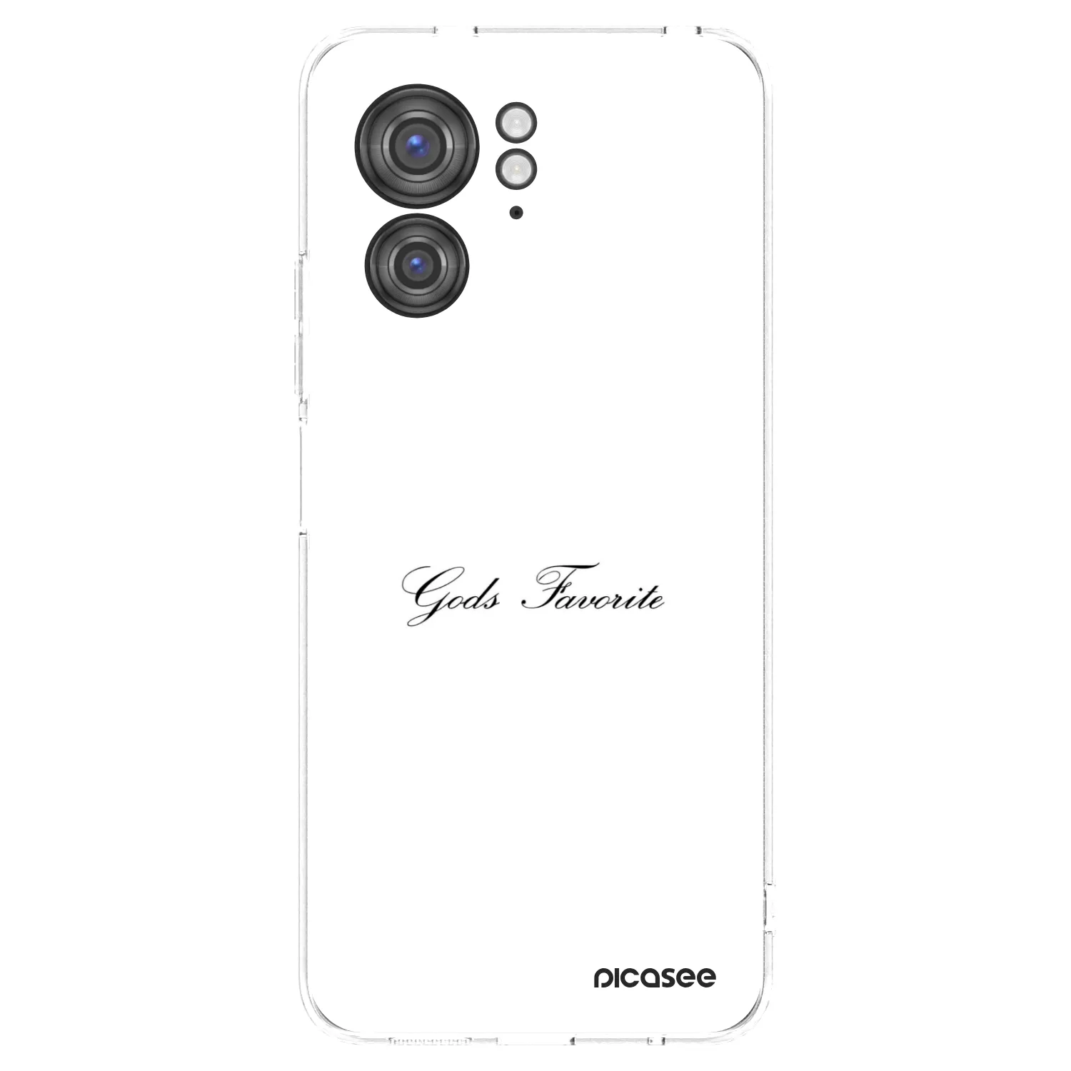 Picasee husă transparentă din silicon pentru Motorola Edge 40 - Gods Favorite