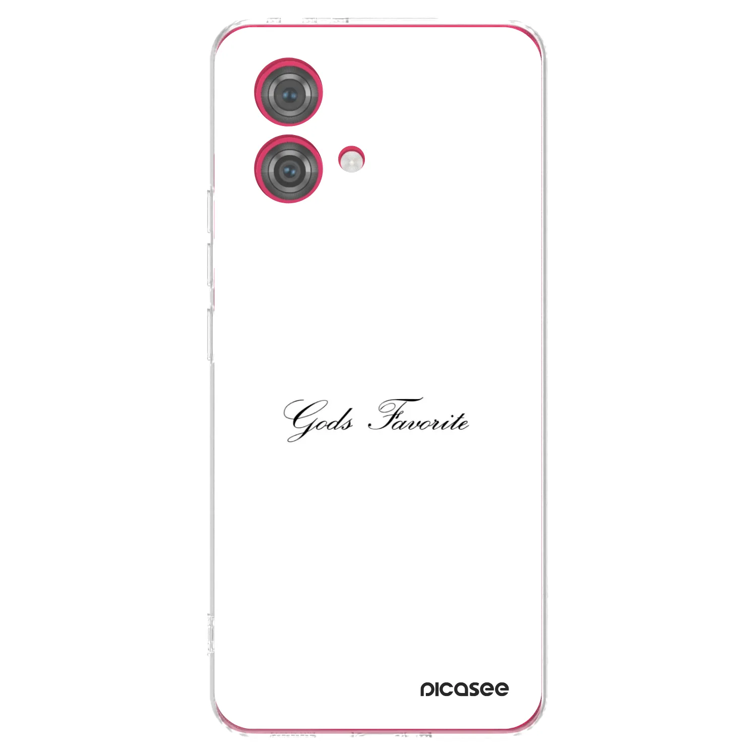 Picasee husă transparentă din silicon pentru Motorola Moto G84 5G - Gods Favorite