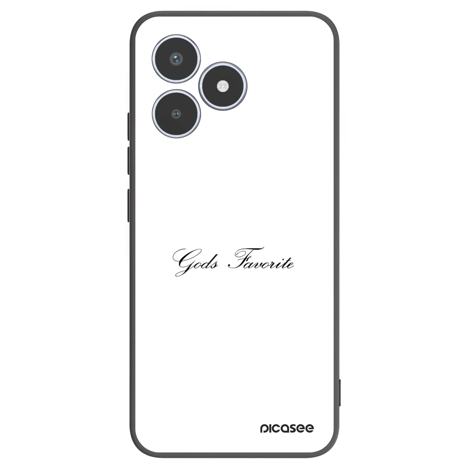Picasee husă neagră din silicon pentru Realme C53 - Gods Favorite