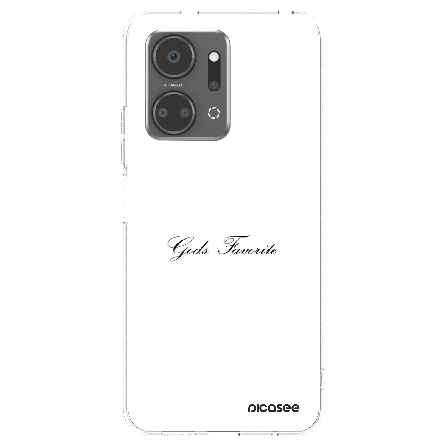 Picasee husă transparentă din silicon pentru Honor X7a - Gods Favorite