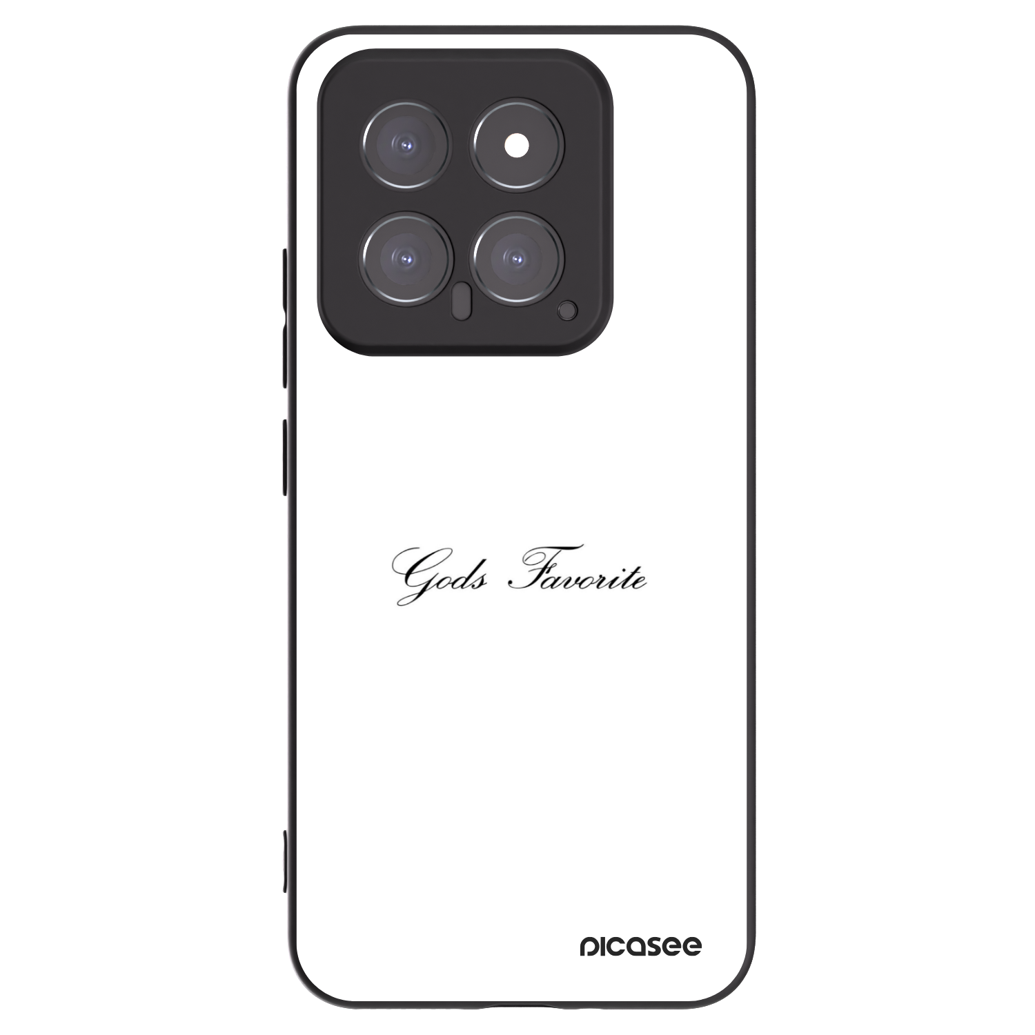 Picasee husă neagră din silicon pentru Xiaomi 14 - Gods Favorite