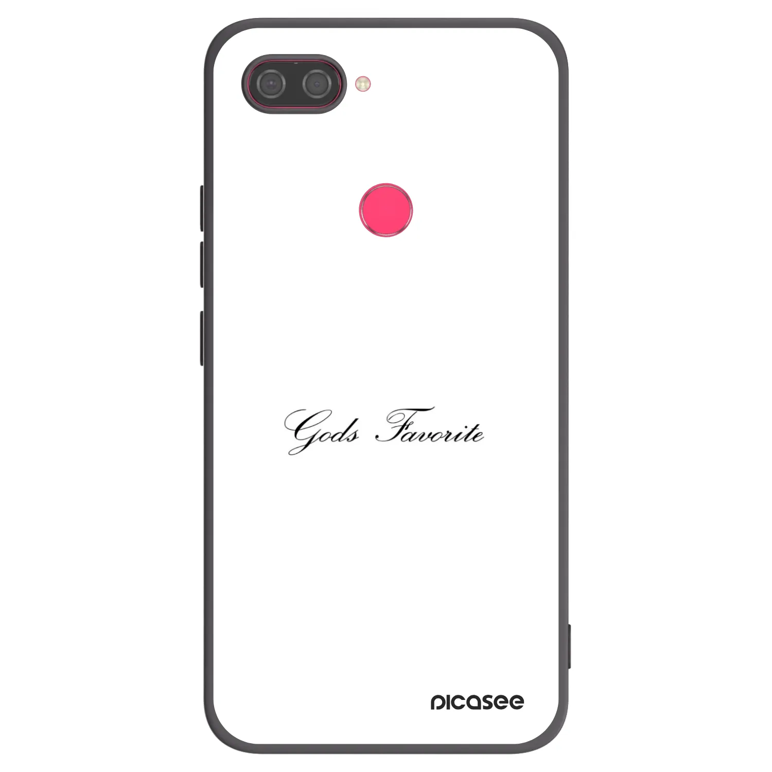 Picasee husă neagră din silicon pentru Xiaomi Mi 8 Lite - Gods Favorite