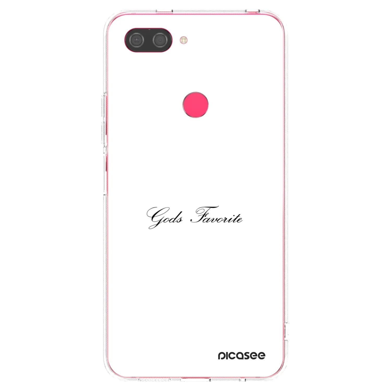 Picasee husă transparentă din silicon pentru Xiaomi Mi 8 Lite - Gods Favorite