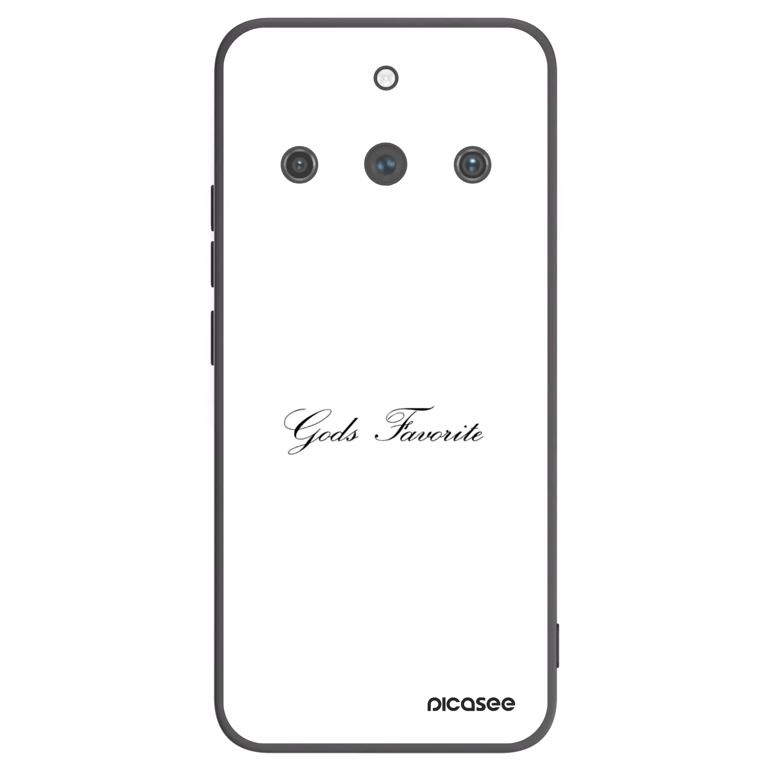 Picasee husă neagră din silicon pentru Realme 11 Pro+ - Gods Favorite