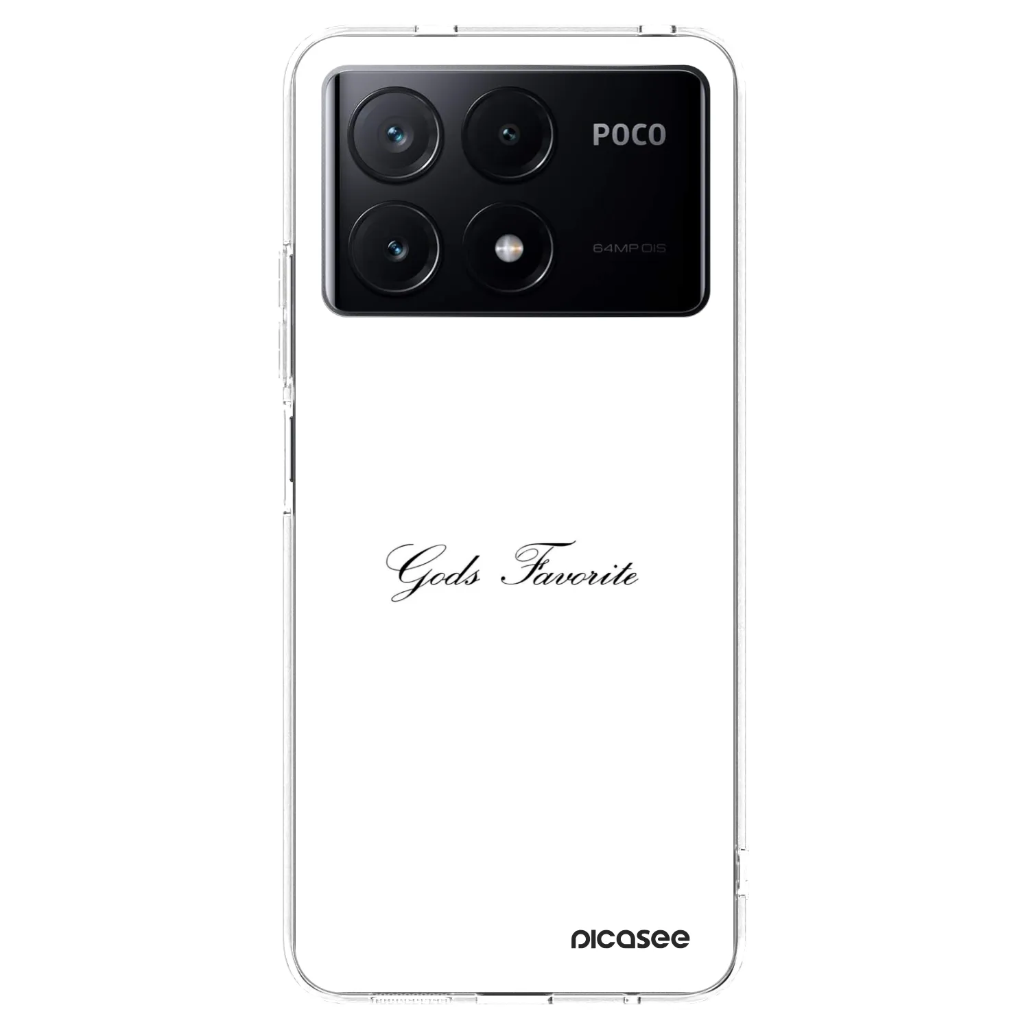 Picasee husă transparentă din silicon pentru Xiaomi Poco X6 Pro - Gods Favorite