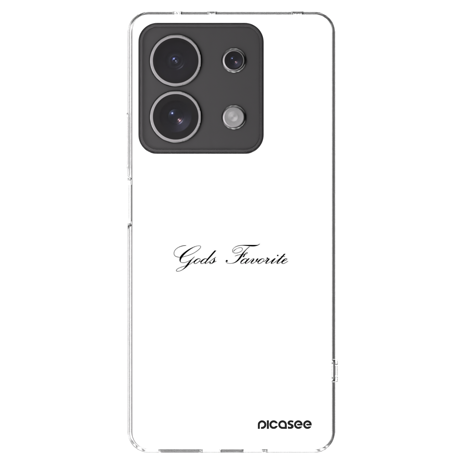 Picasee husă transparentă din silicon pentru Xiaomi Redmi Note 13 4G - Gods Favorite