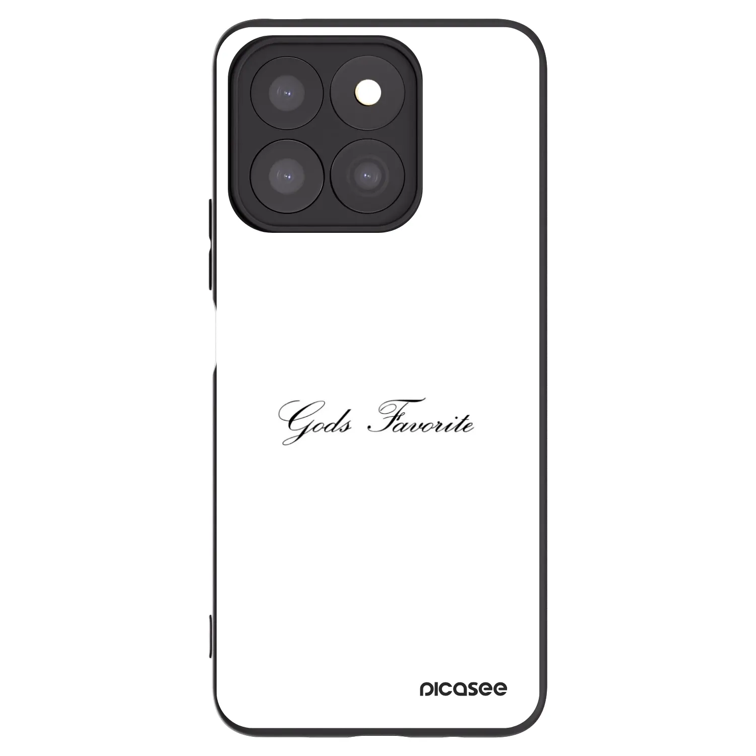 Picasee husă neagră din silicon pentru Honor X8b - Gods Favorite