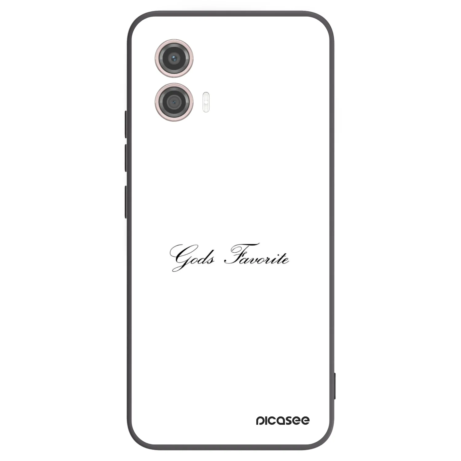 Picasee husă neagră din silicon pentru Motorola Moto G53 5G - Gods Favorite