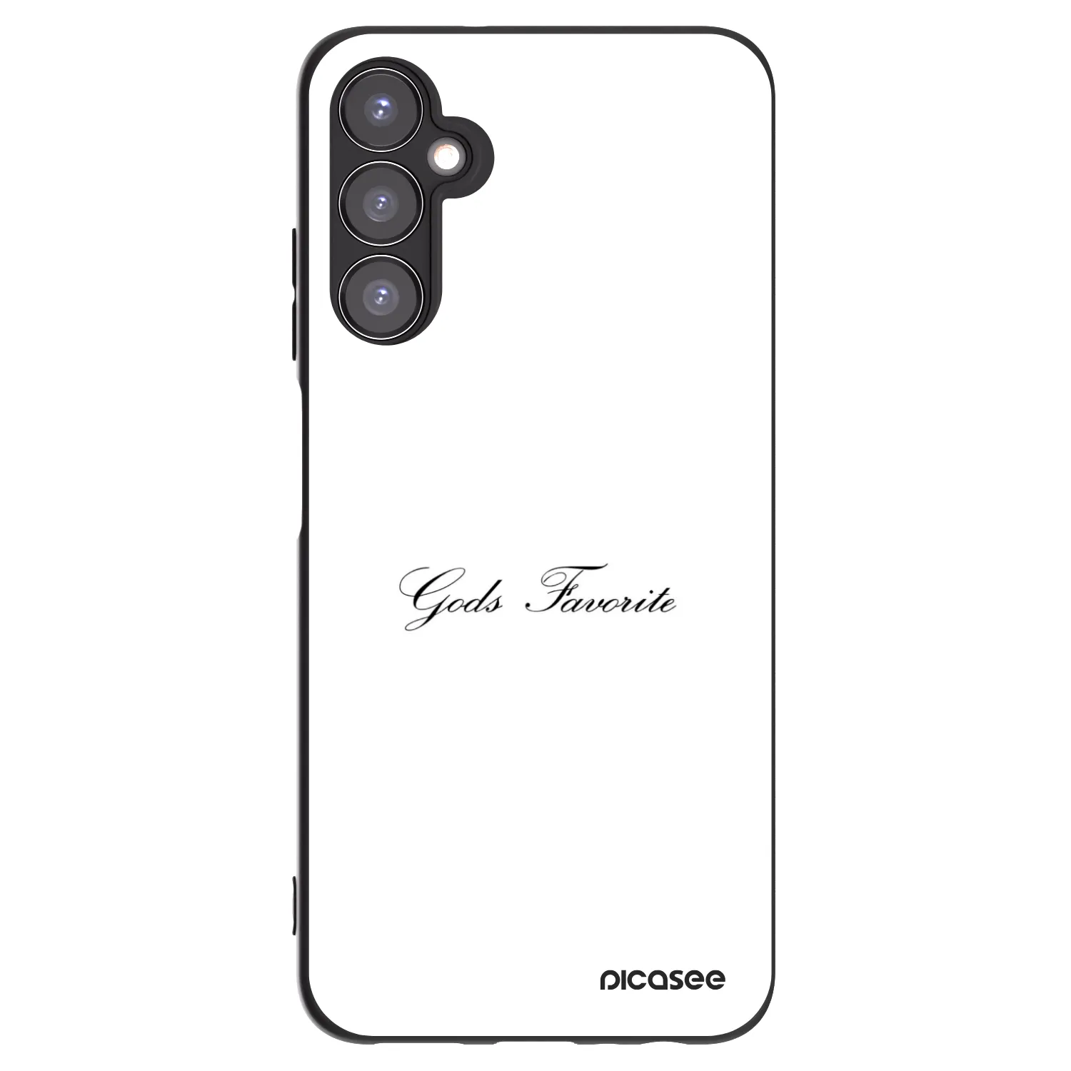 Picasee husă neagră din silicon pentru Samsung Galaxy A05s A057G - Gods Favorite