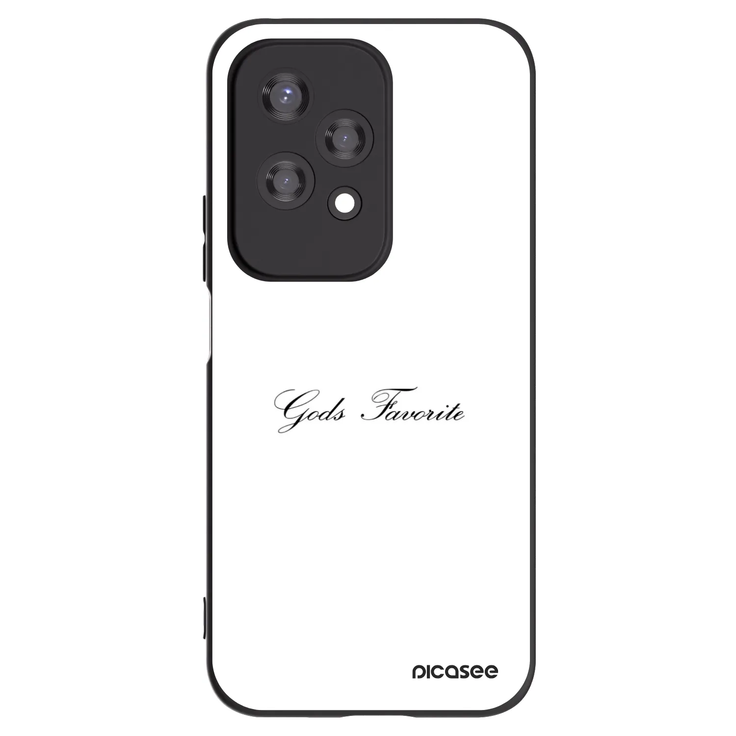 Picasee husă neagră din silicon pentru Honor 200 Lite - Gods Favorite