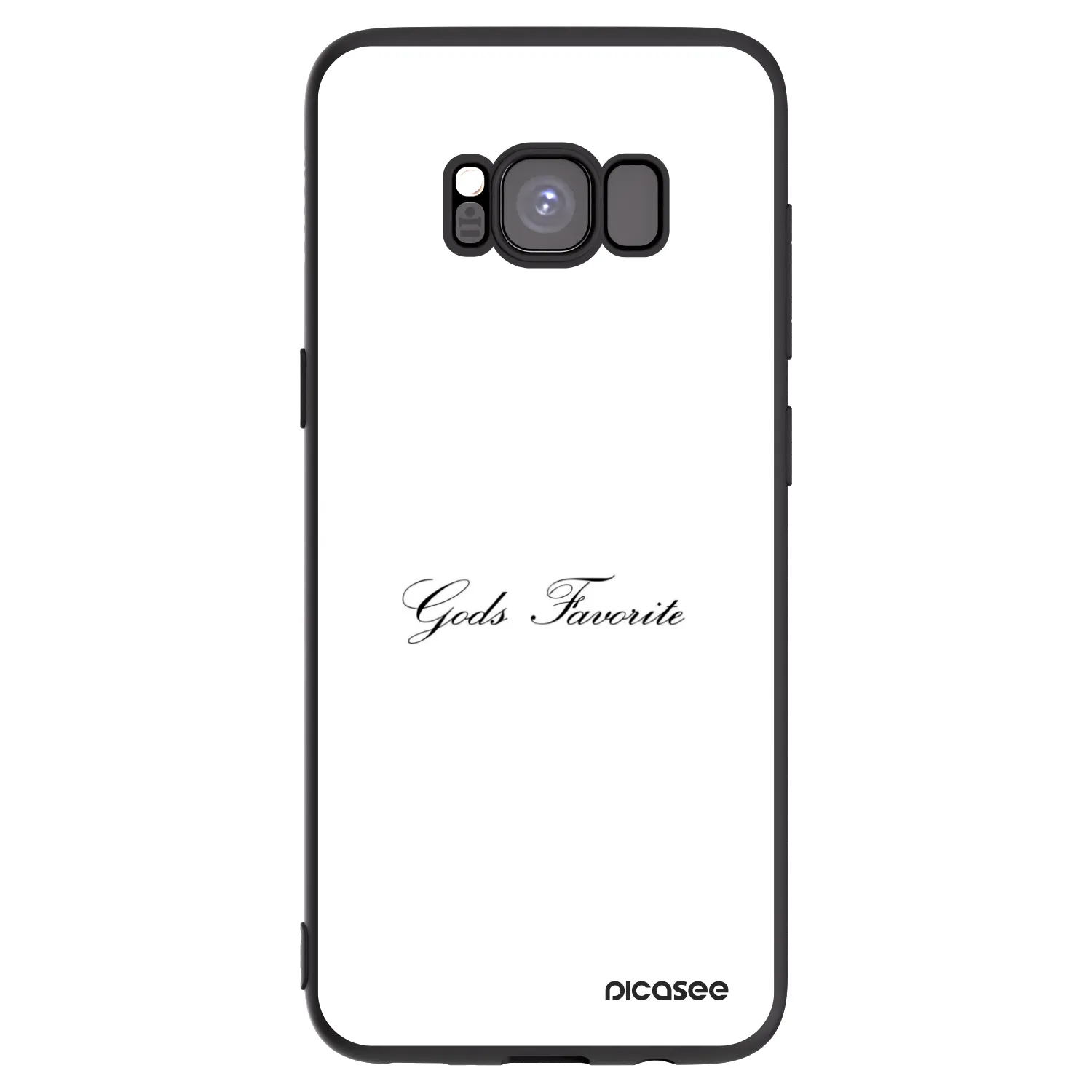 Picasee husă neagră din silicon pentru Samsung Galaxy S8 G950F - Gods Favorite