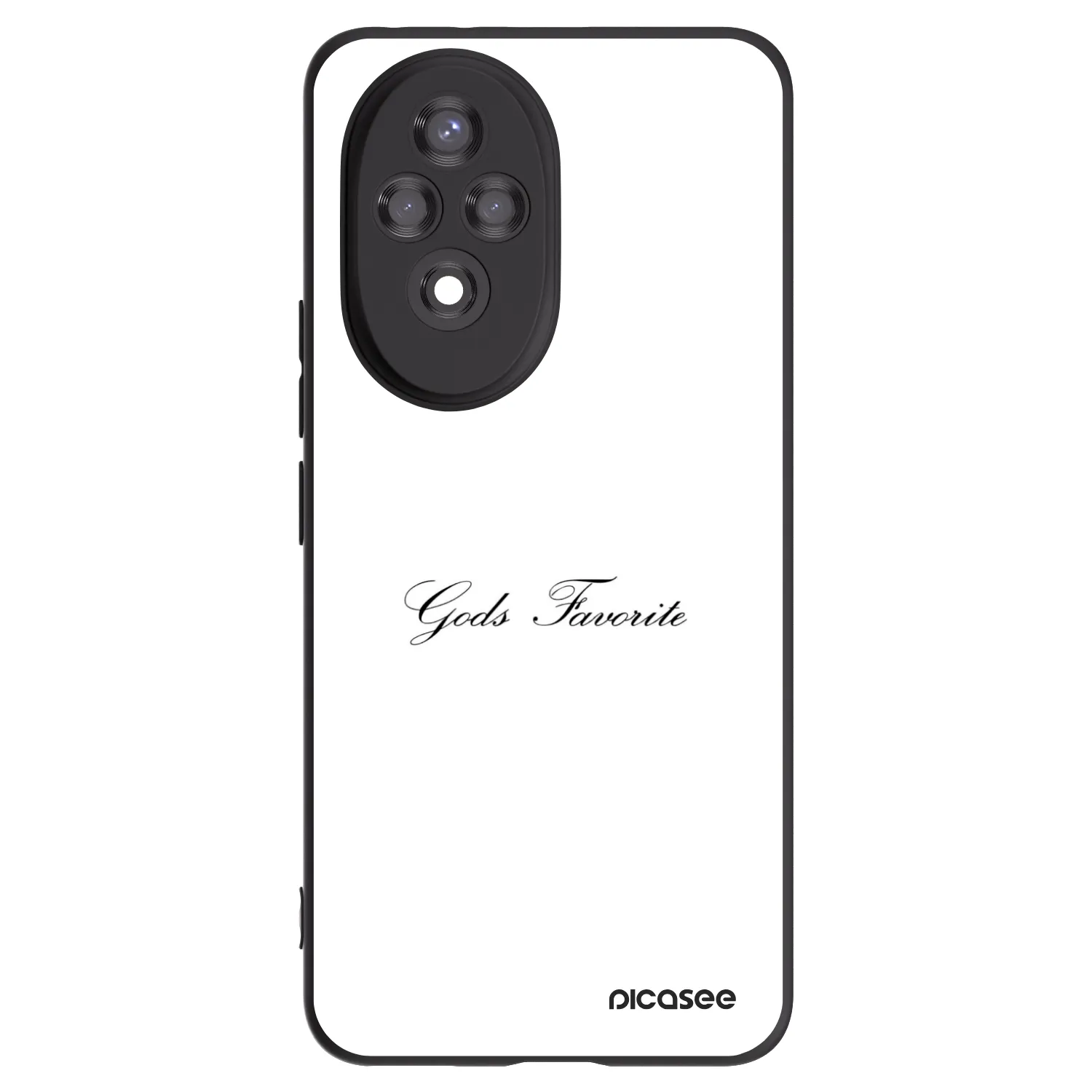Picasee husă neagră din silicon pentru Honor 200 Pro 5G - Gods Favorite
