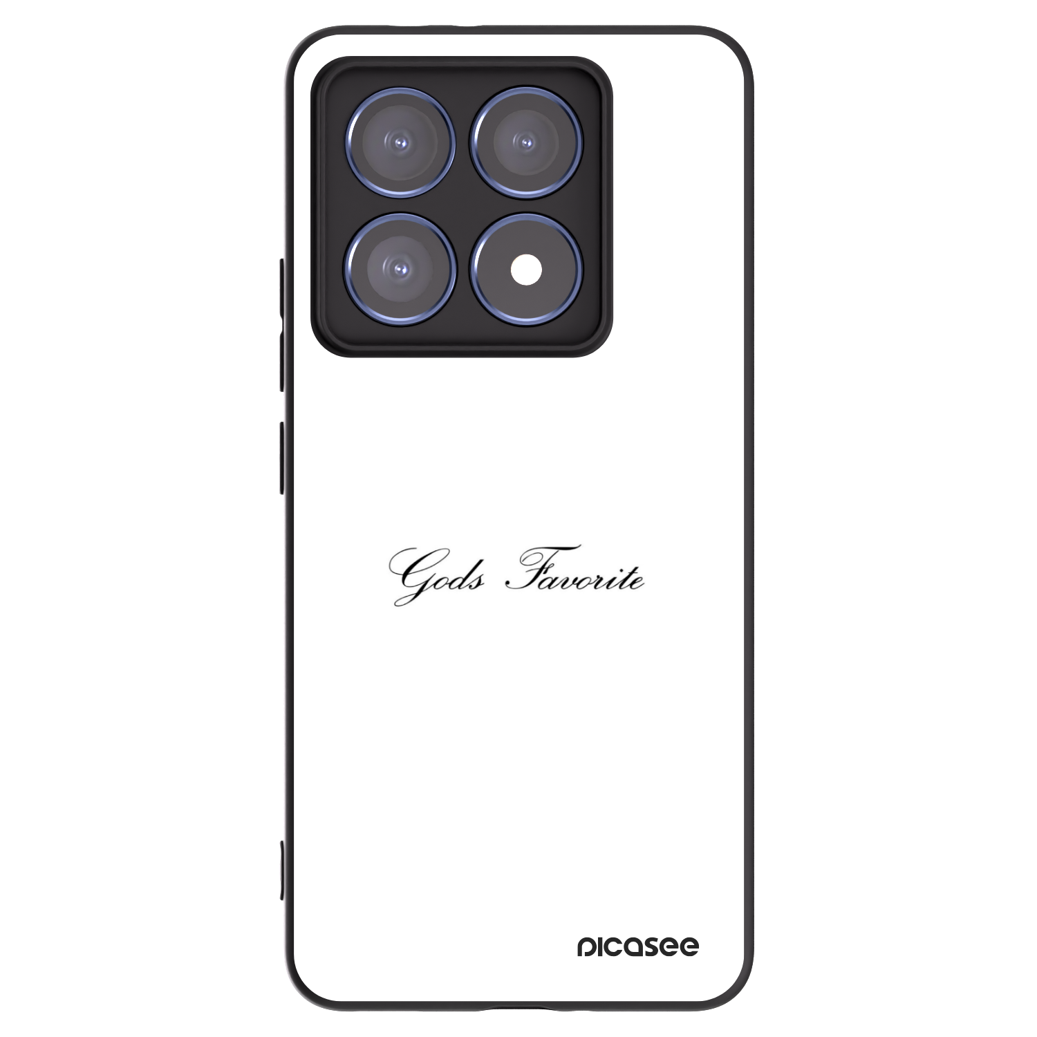 Picasee husă neagră din silicon pentru Xiaomi 14T Pro - Gods Favorite