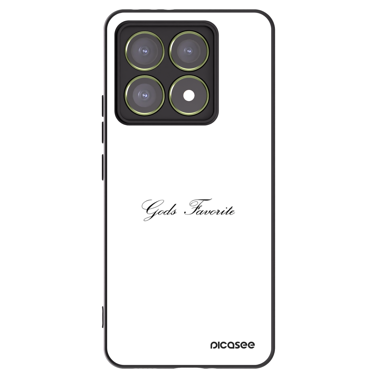 Picasee husă neagră din silicon pentru Xiaomi 14T - Gods Favorite