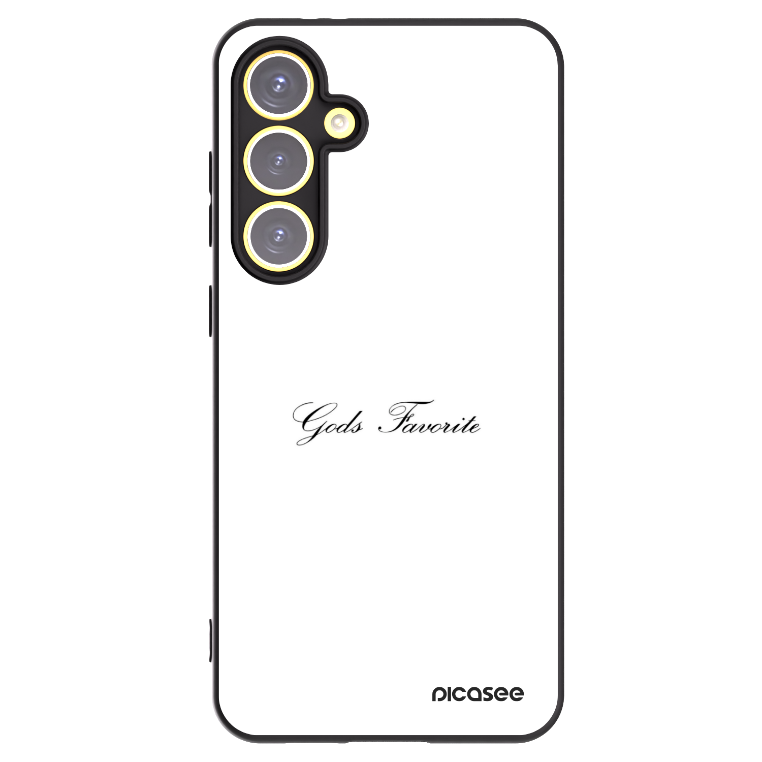Picasee husă neagră din silicon pentru Samsung Galaxy S24 FE S721B - Gods Favorite