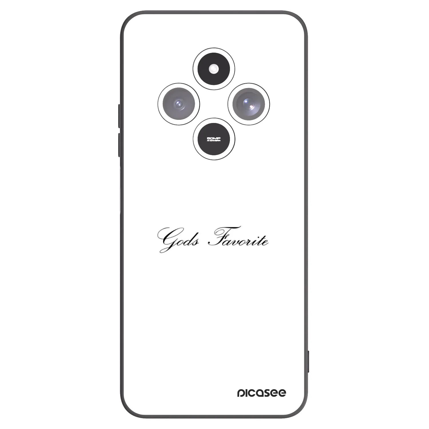 Picasee husă neagră din silicon pentru Xiaomi Redmi 14C - Gods Favorite