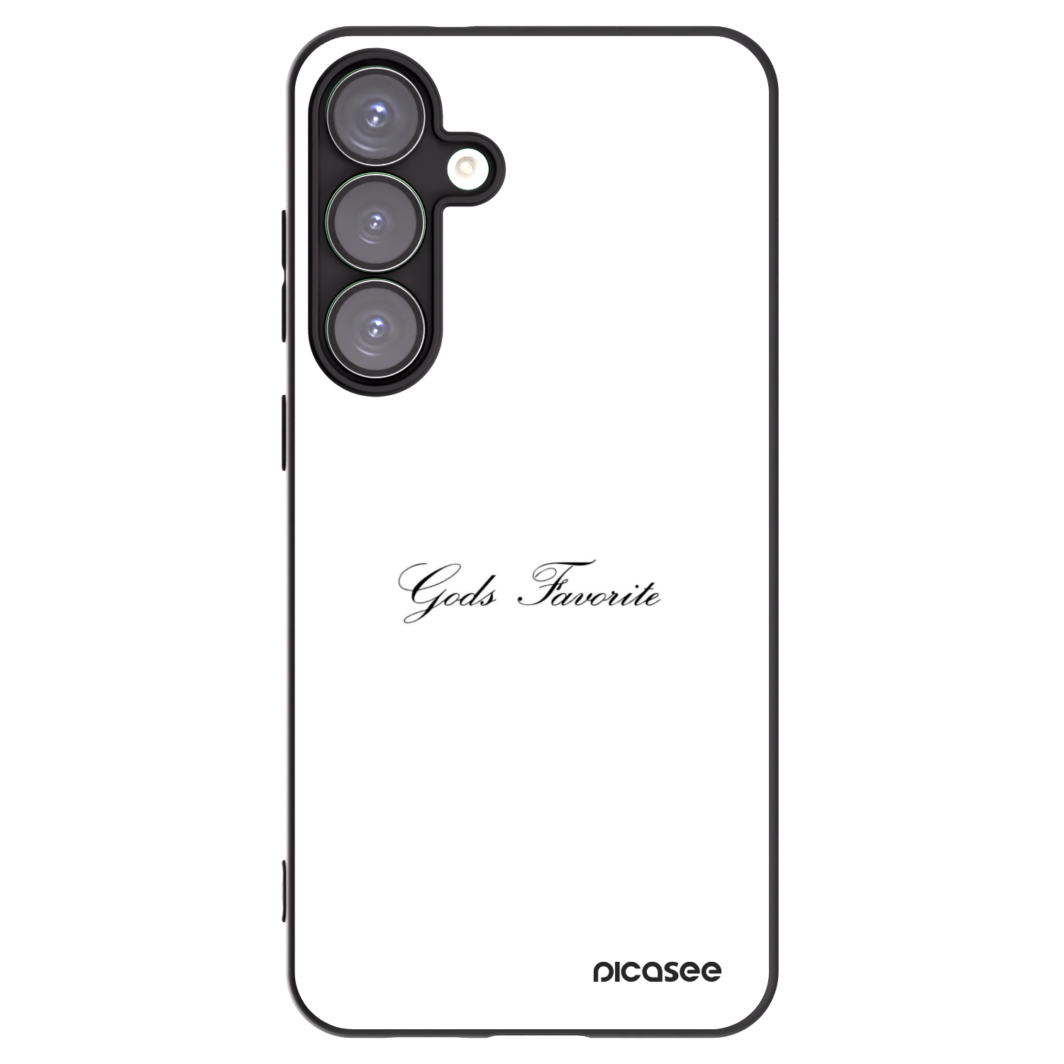 Picasee husă neagră din silicon pentru Samsung Galaxy S25+ 5G - Gods Favorite
