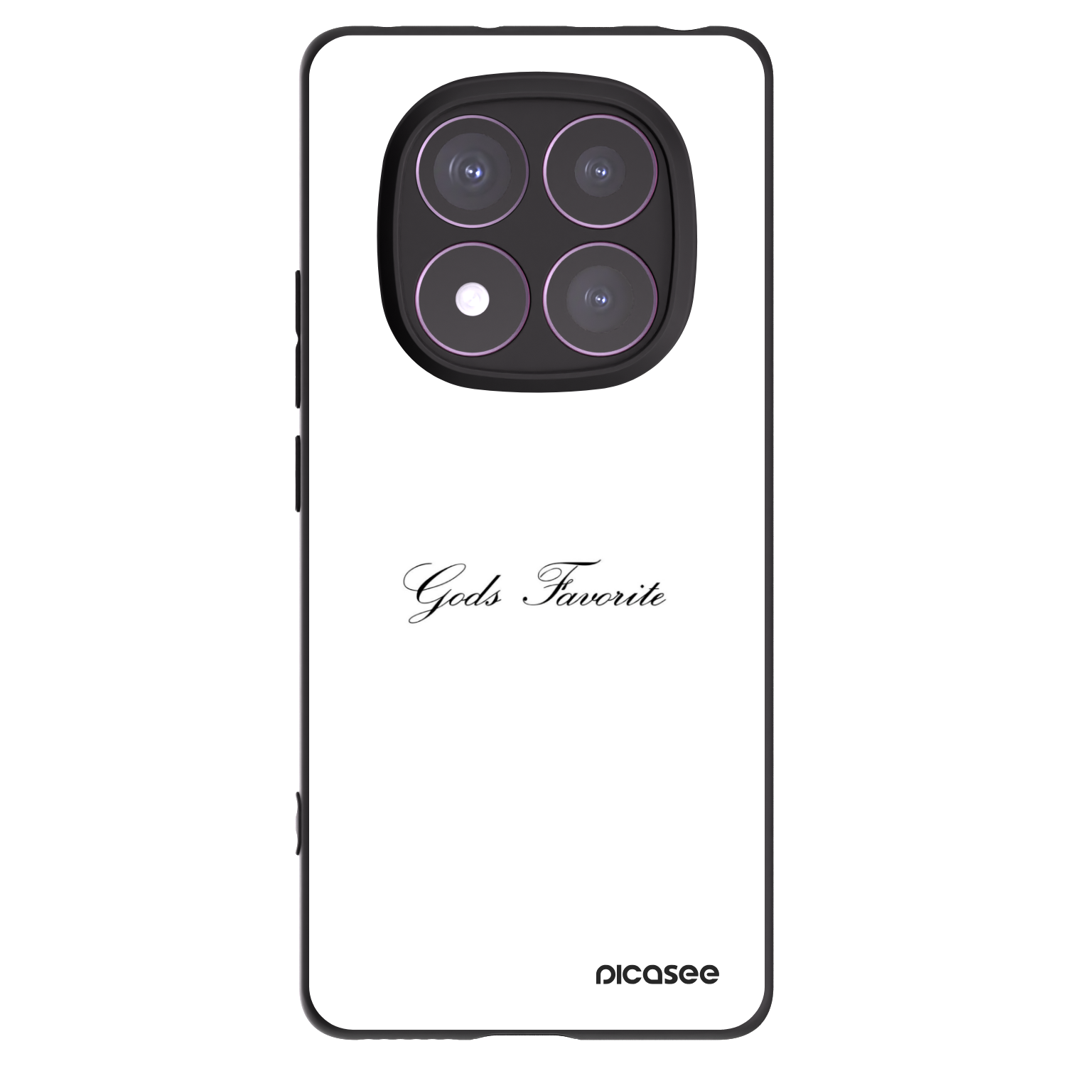 Picasee husă neagră din silicon pentru Xiaomi Redmi Note 14 Pro 4G - Gods Favorite