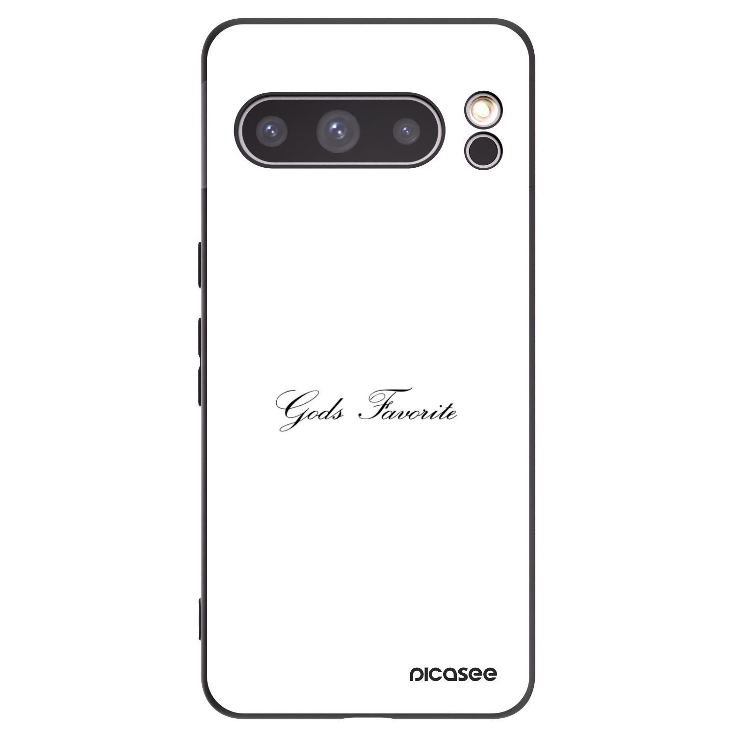 Picasee husă neagră din silicon pentru Google Pixel 8 Pro - Gods Favorite