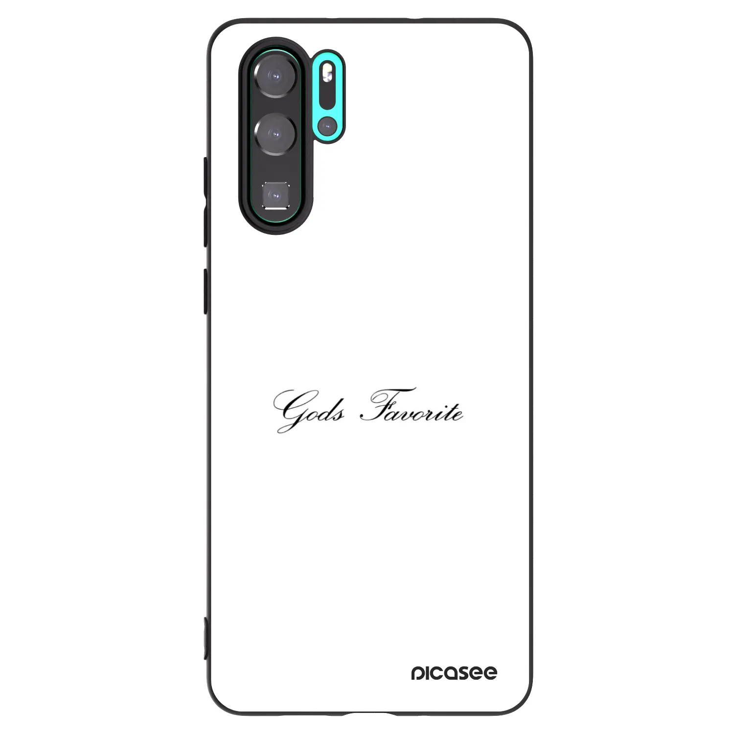 Picasee husă neagră din silicon pentru Huawei P30 Pro - Gods Favorite